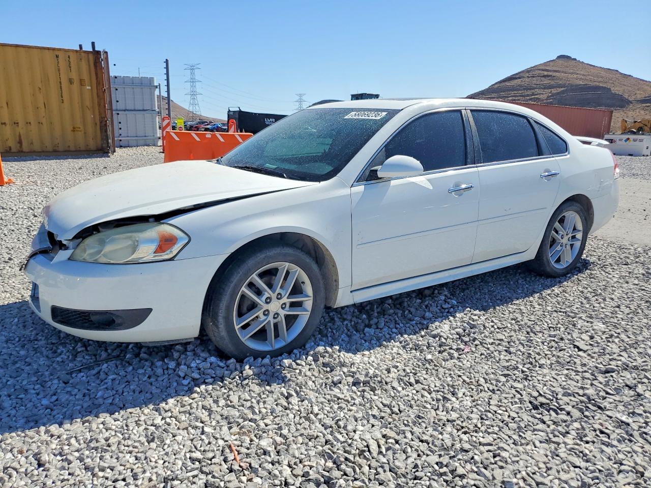 2014 Chevrolet Impala Limited Ltz White vin: 2G1WC5E30E1111394