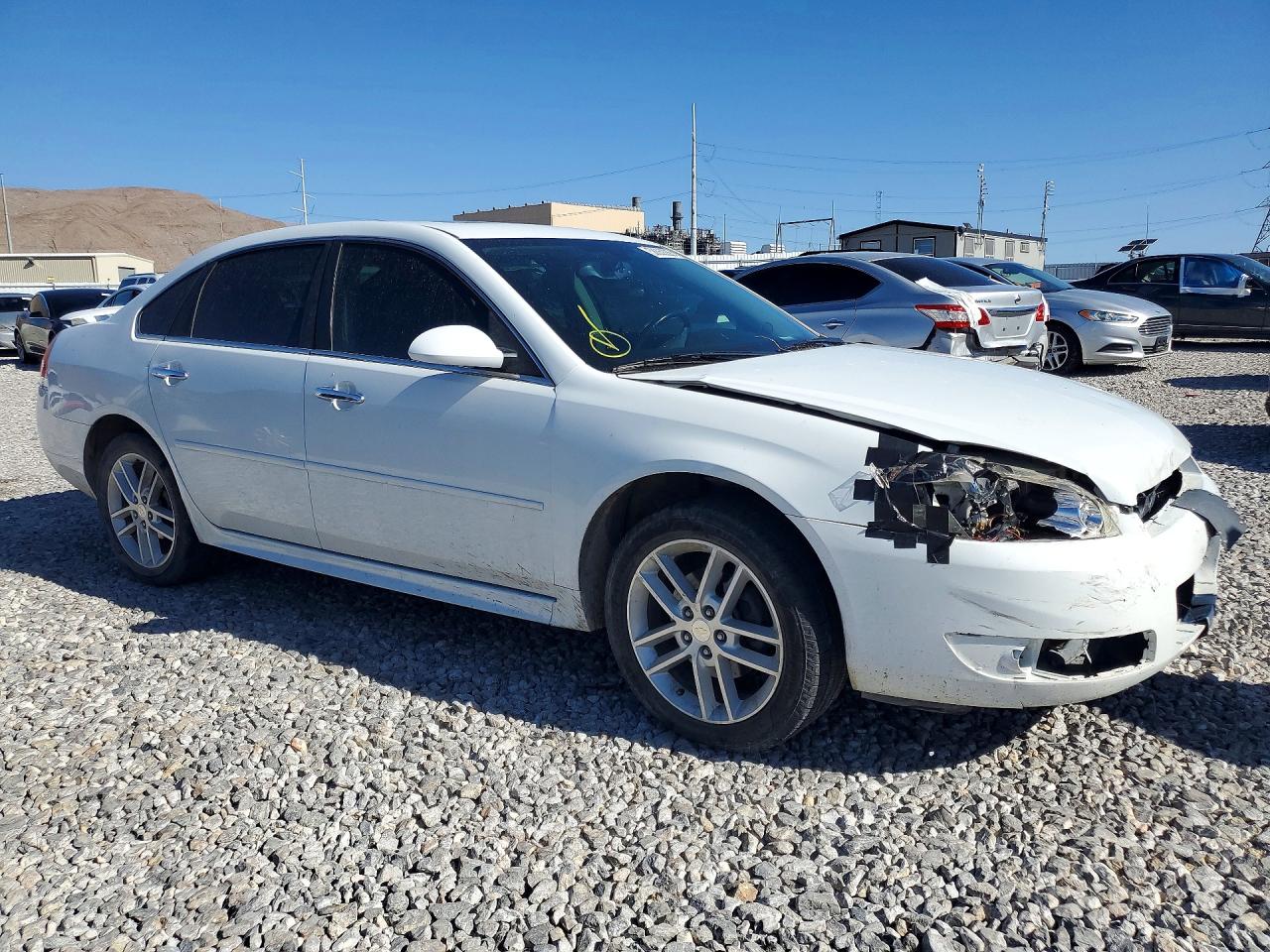 2014 Chevrolet Impala Limited Ltz White vin: 2G1WC5E30E1111394