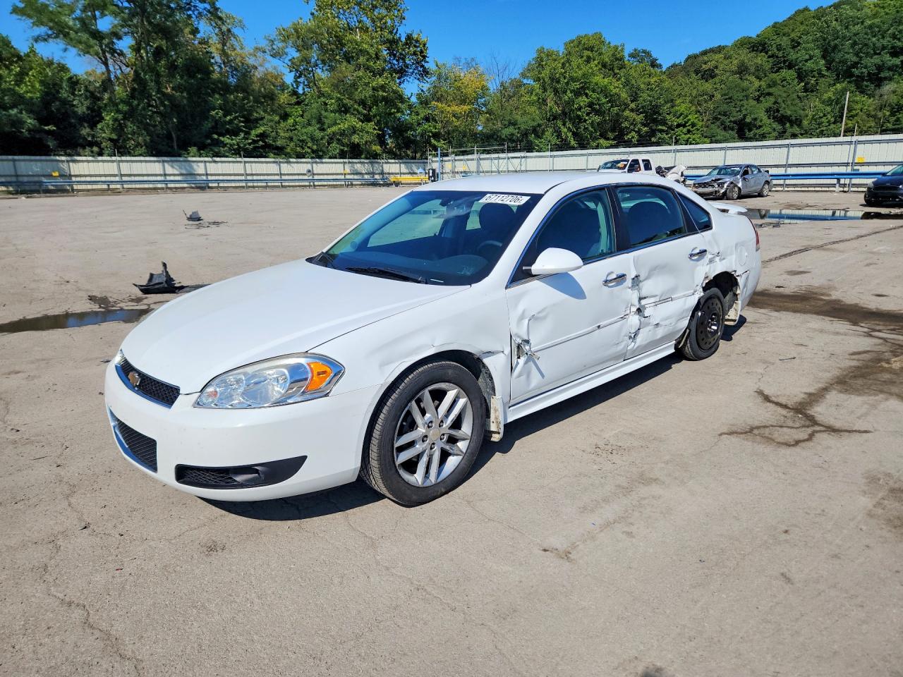 2014 Chevrolet Impala Limited Ltz Белый vin: 2G1WC5E30E1122265