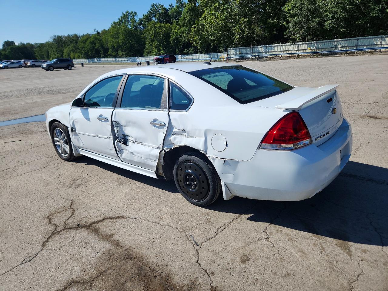 2014 Chevrolet Impala Limited Ltz White vin: 2G1WC5E30E1122265
