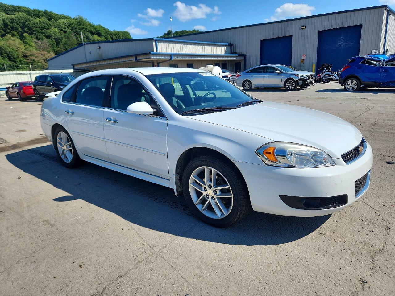 2014 Chevrolet Impala Limited Ltz White vin: 2G1WC5E30E1122265