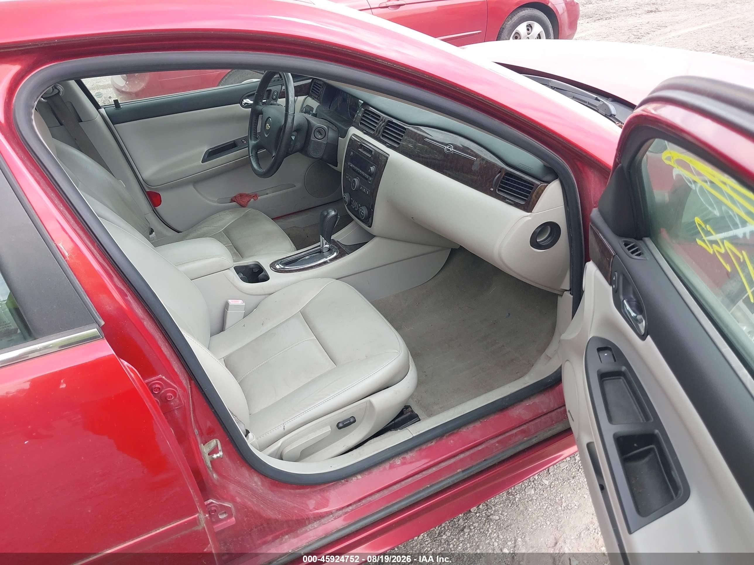 2014 Chevrolet Impala Limited Ltz Red vin: 2G1WC5E30E1163284