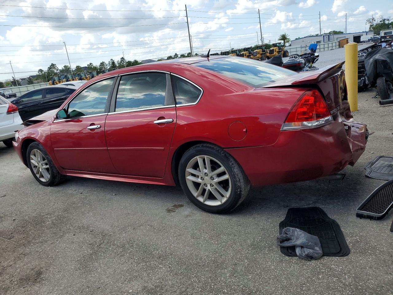 2014 Chevrolet Impala Limited Ltz Red vin: 2G1WC5E30E1182773