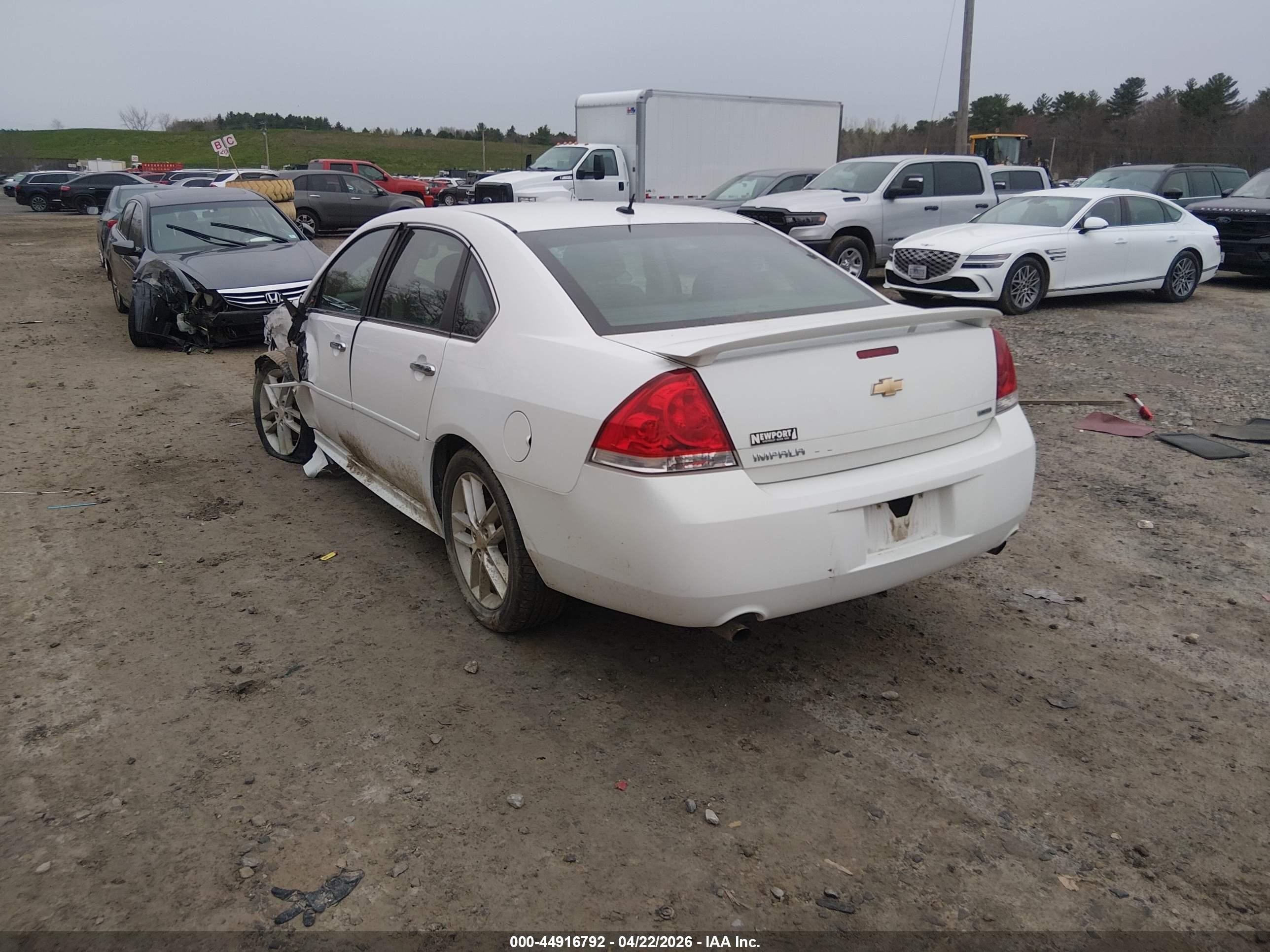 2015 Chevrolet Impala Limited Ltz White vin: 2G1WC5E30F1148902
