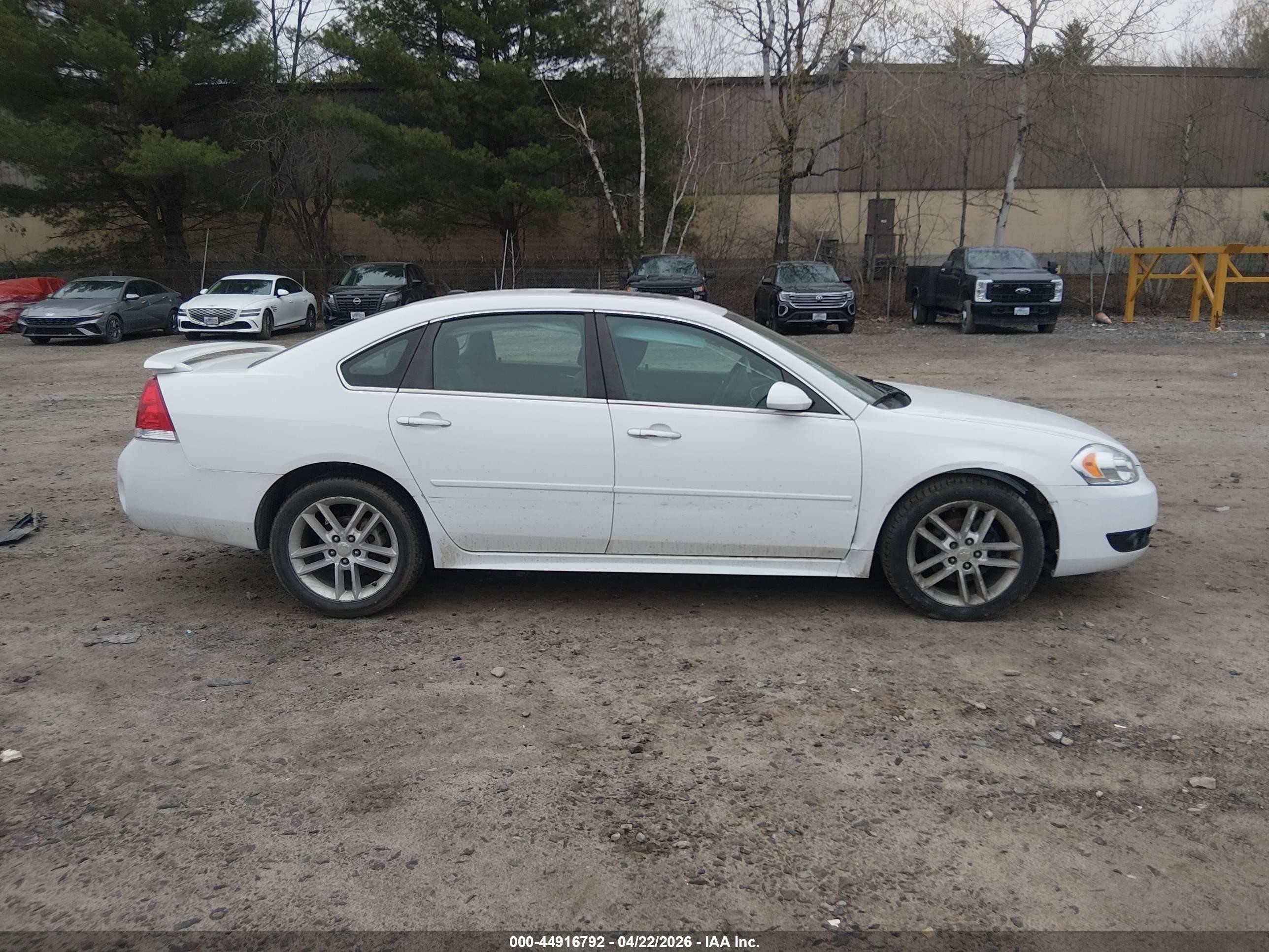 2015 Chevrolet Impala Limited Ltz White vin: 2G1WC5E30F1148902