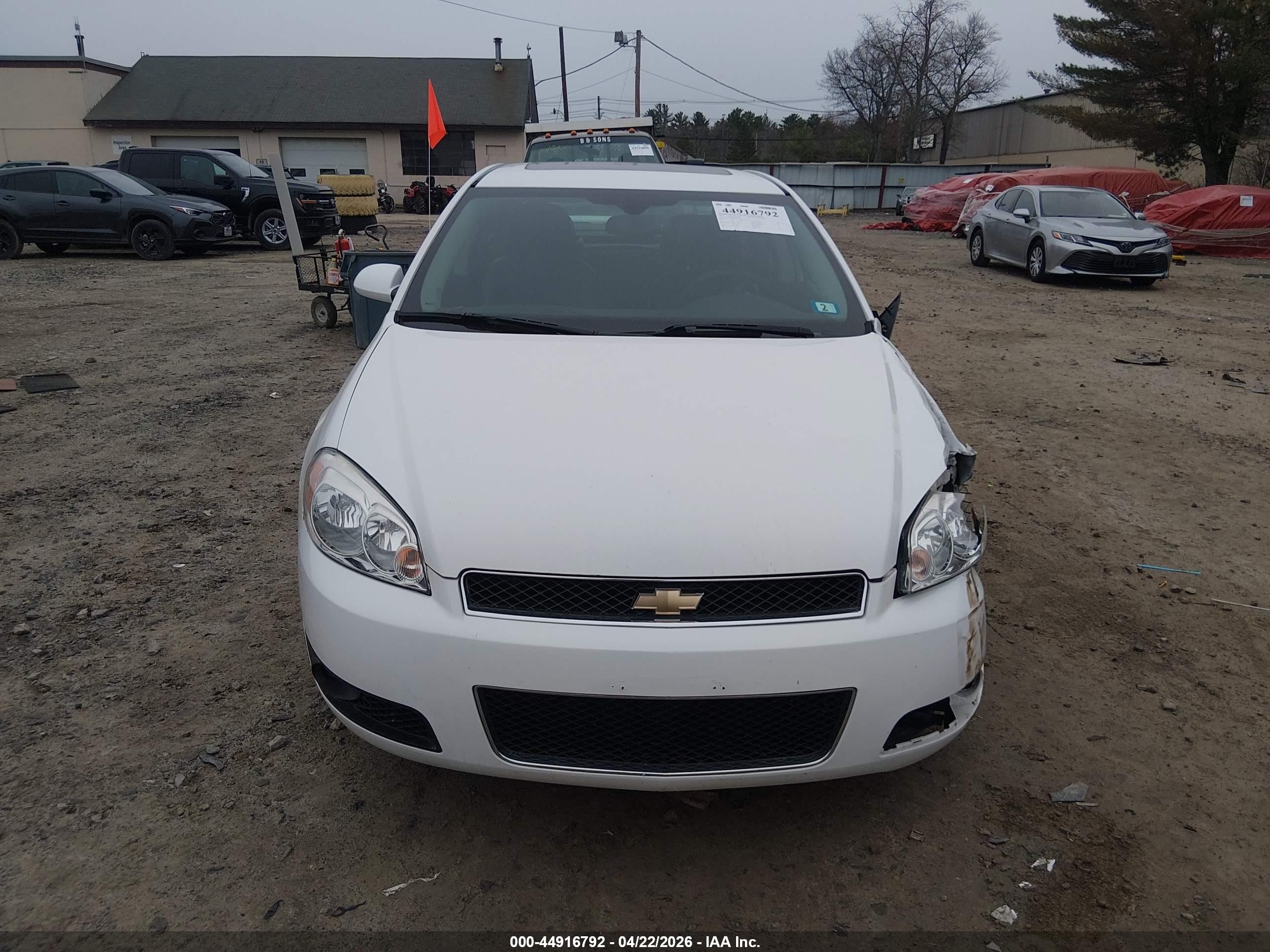 2015 Chevrolet Impala Limited Ltz White vin: 2G1WC5E30F1148902