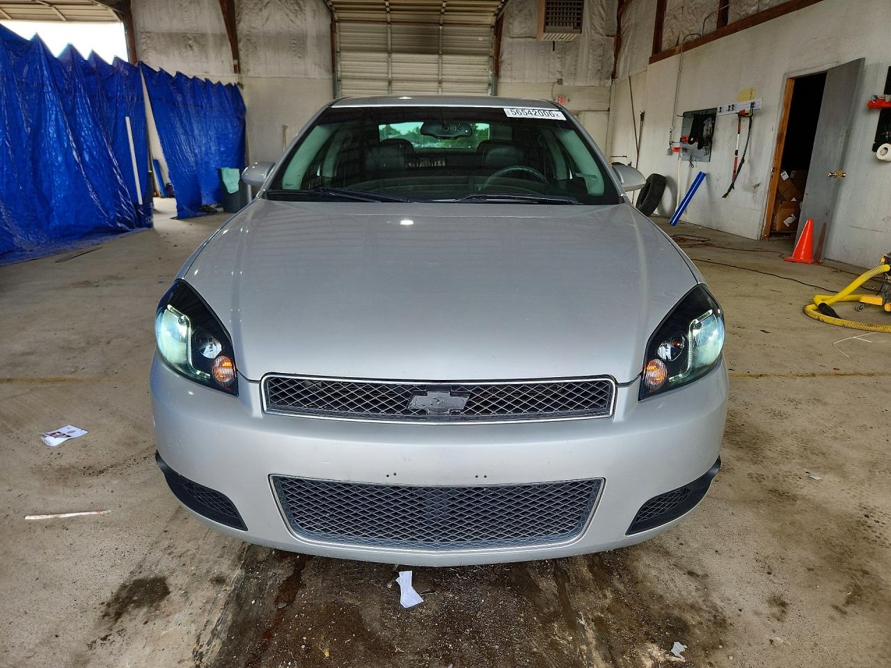 2015 Chevrolet Impala Limited Ltz Silver vin: 2G1WC5E30F1156160
