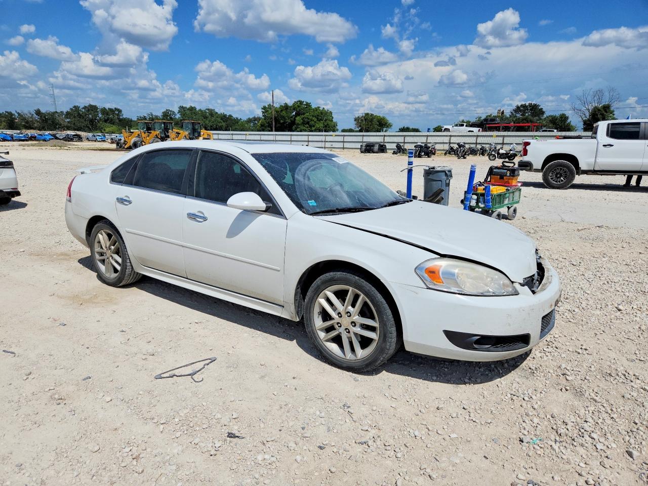 2012 Chevrolet Impala Ltz White vin: 2G1WC5E31C1301363