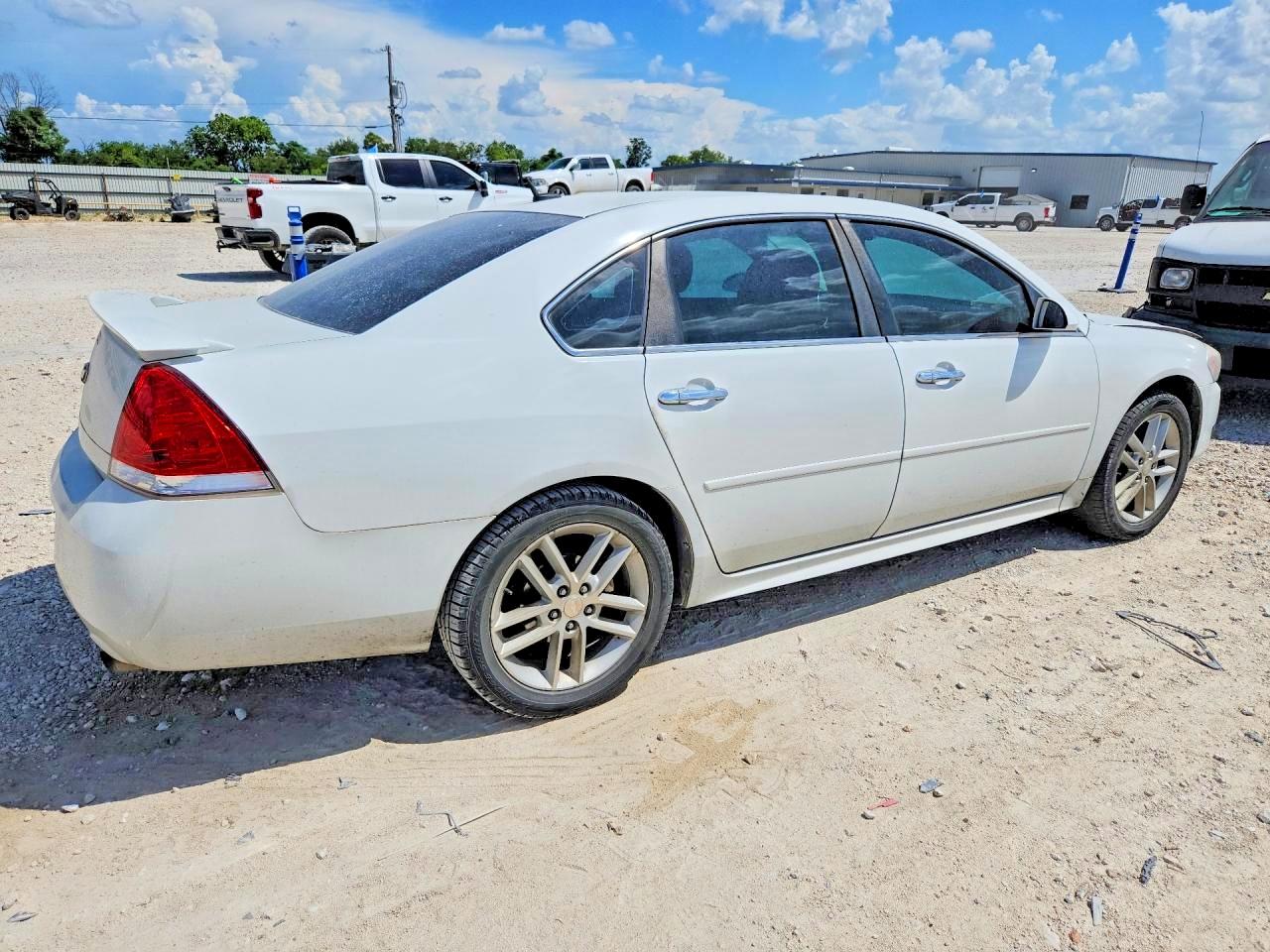 2012 Chevrolet Impala Ltz White vin: 2G1WC5E31C1301363
