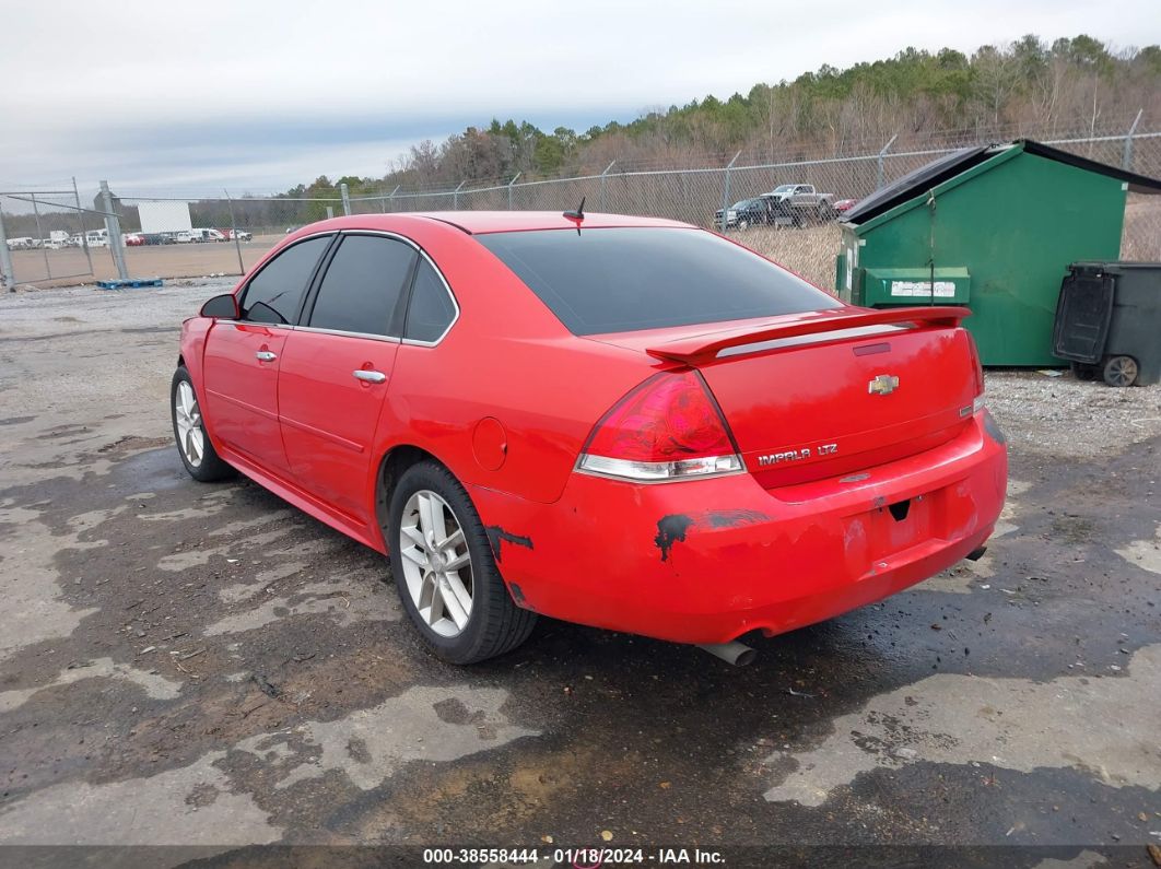 2013 Chevrolet Impala Ltz Red vin: 2G1WC5E31D1189424
