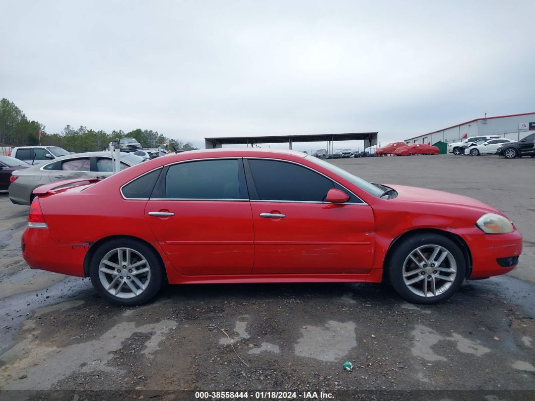 2013 Chevrolet Impala Ltz Red vin: 2G1WC5E31D1189424