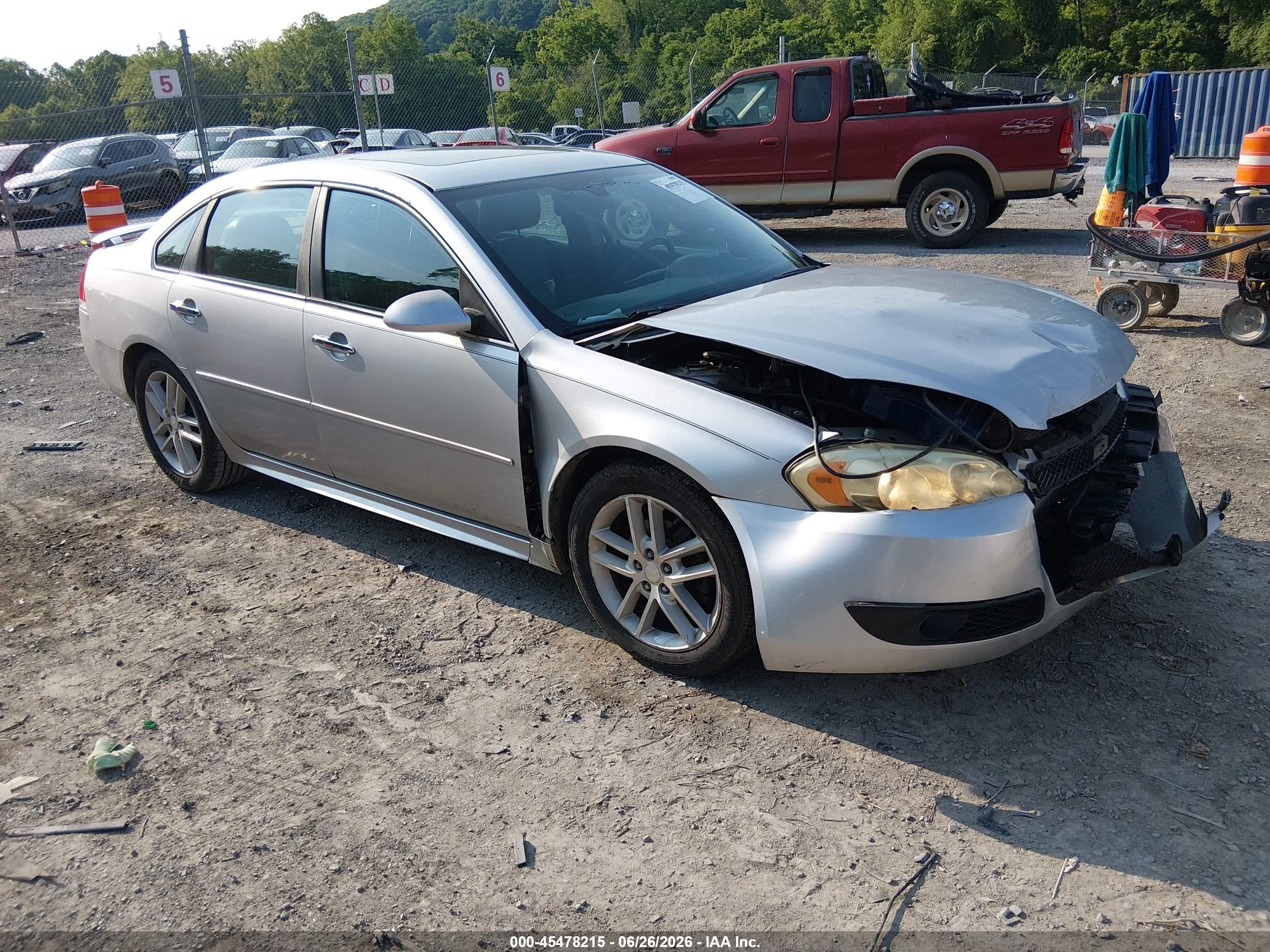 2013 Chevrolet Impala Ltz Серебряный vin: 2G1WC5E31D1208473
