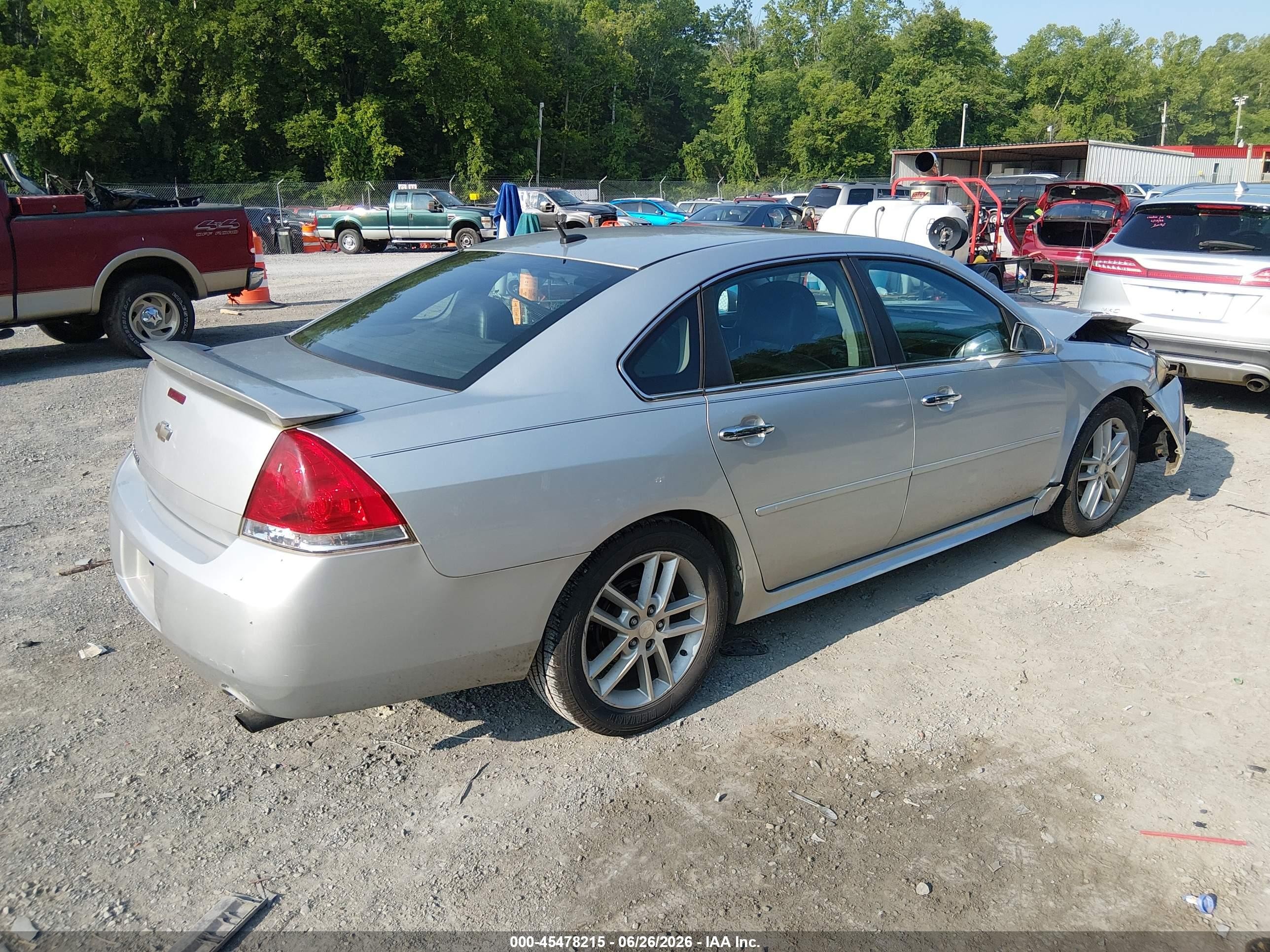 2013 Chevrolet Impala Ltz Серебряный vin: 2G1WC5E31D1208473