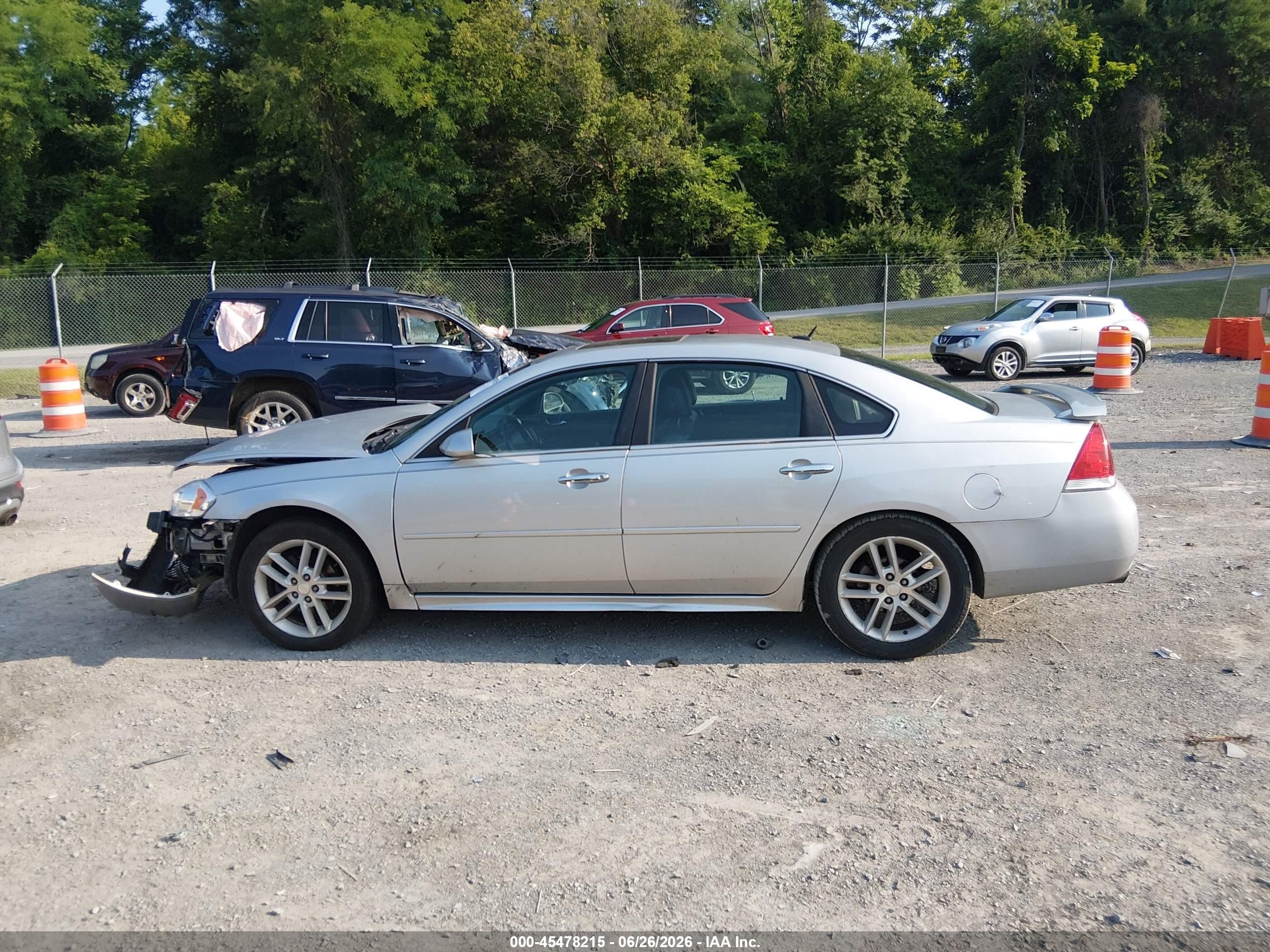 2013 Chevrolet Impala Ltz Серебряный vin: 2G1WC5E31D1208473