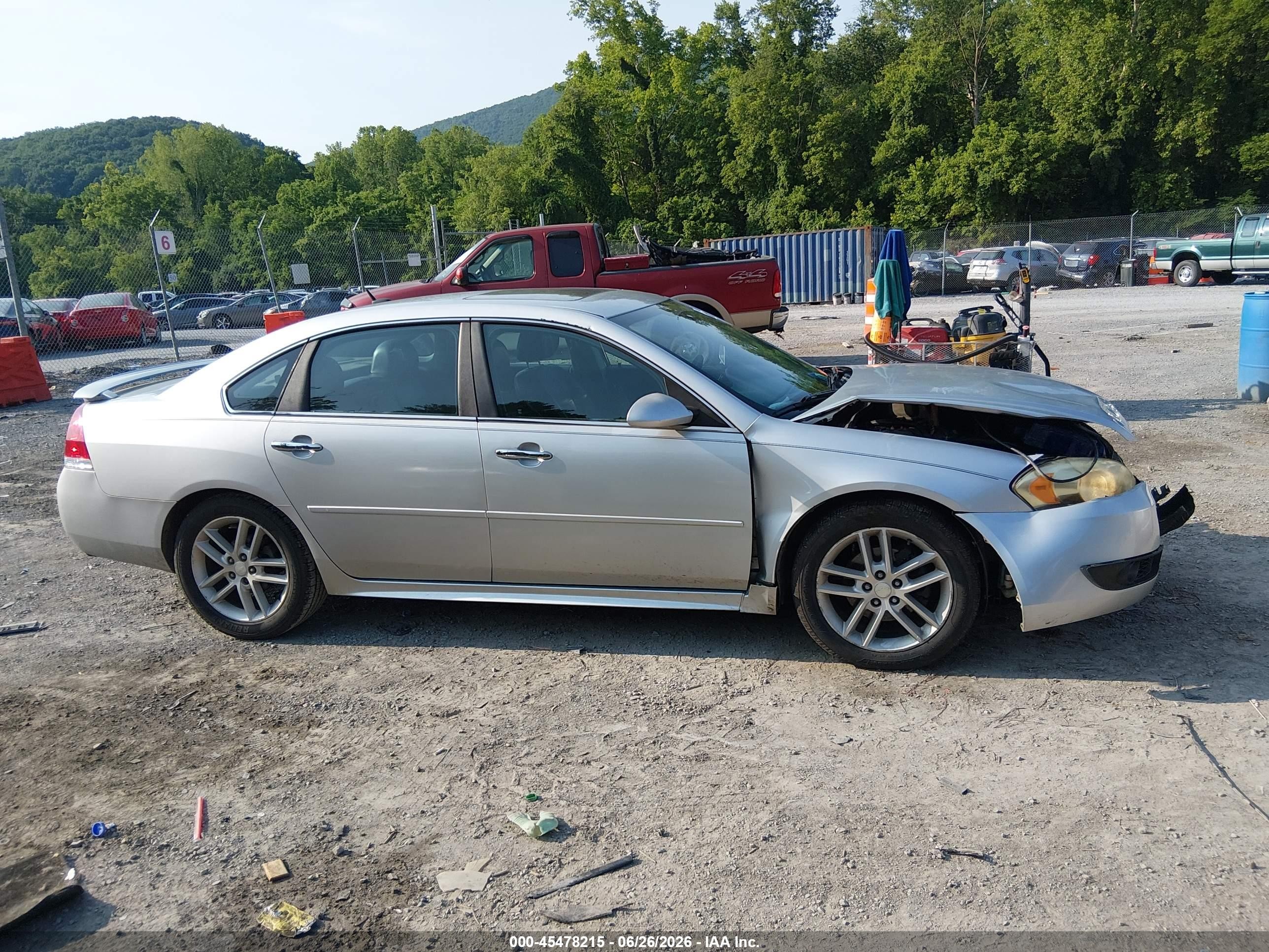 2013 Chevrolet Impala Ltz Серебряный vin: 2G1WC5E31D1208473