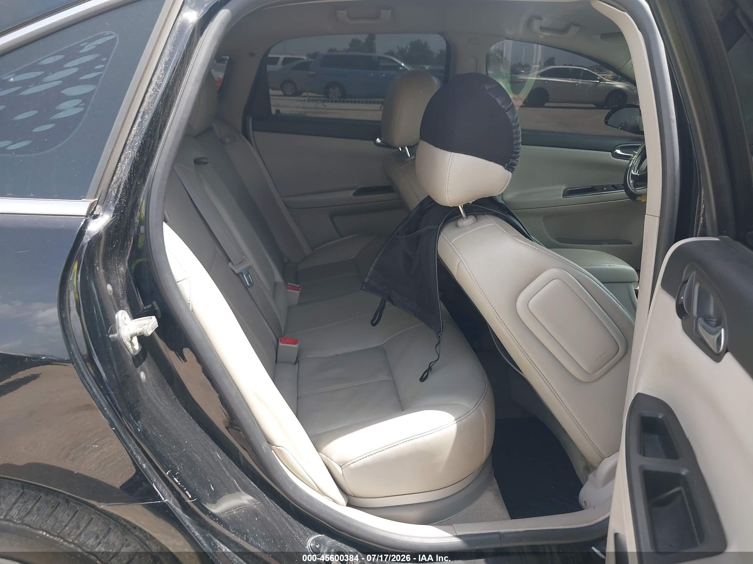 2013 Chevrolet Impala Ltz Black vin: 2G1WC5E31D1211356