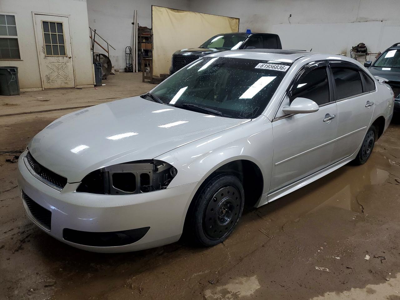 2014 Chevrolet Impala Limited Ltz Silver vin: 2G1WC5E31E1100808