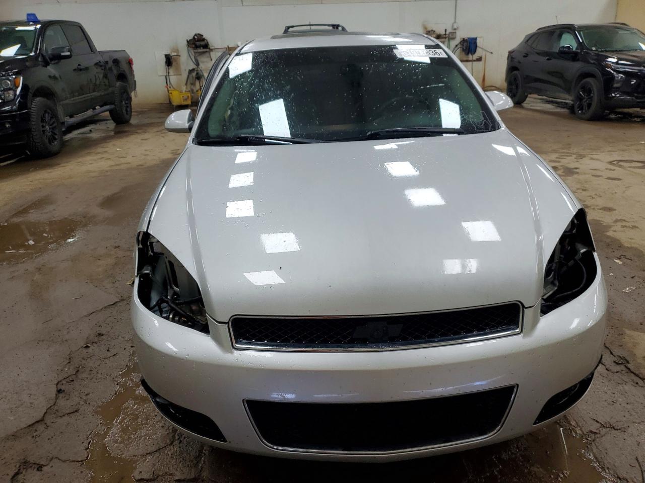2014 Chevrolet Impala Limited Ltz Silver vin: 2G1WC5E31E1100808