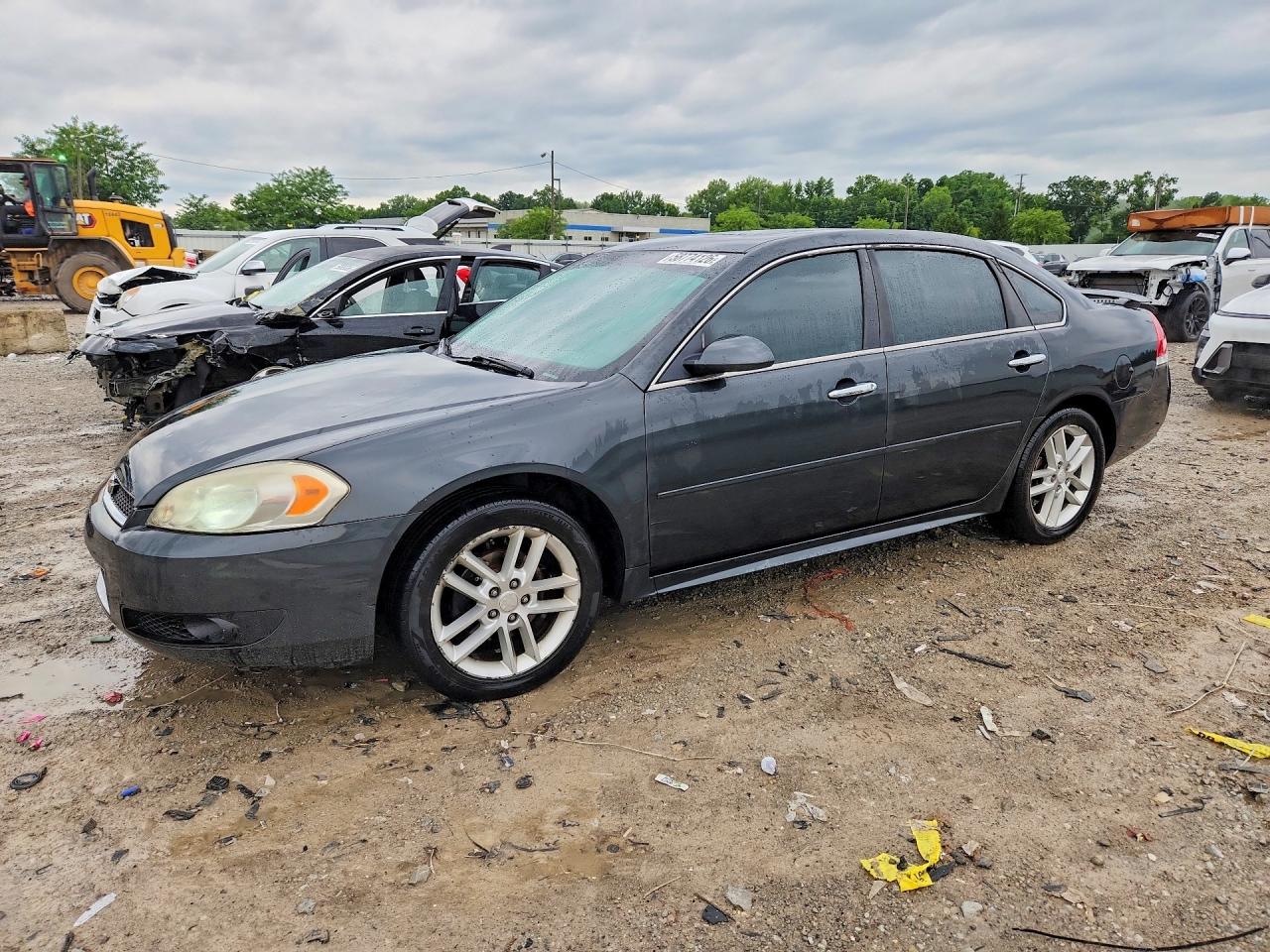 2014 Chevrolet Impala Limited Ltz Black vin: 2G1WC5E31E1101196