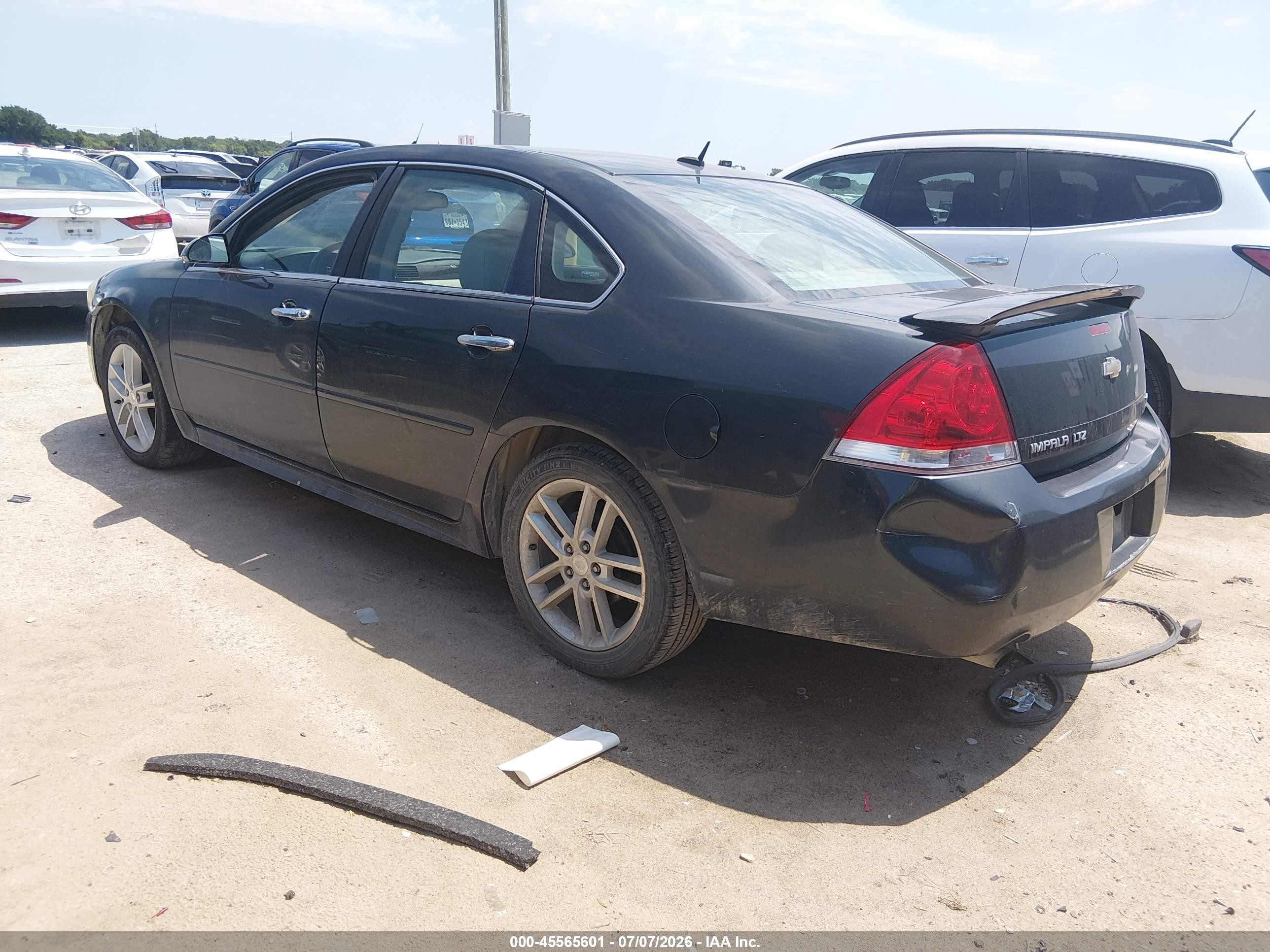 2014 Chevrolet Impala Limited Ltz Black vin: 2G1WC5E31E1103482