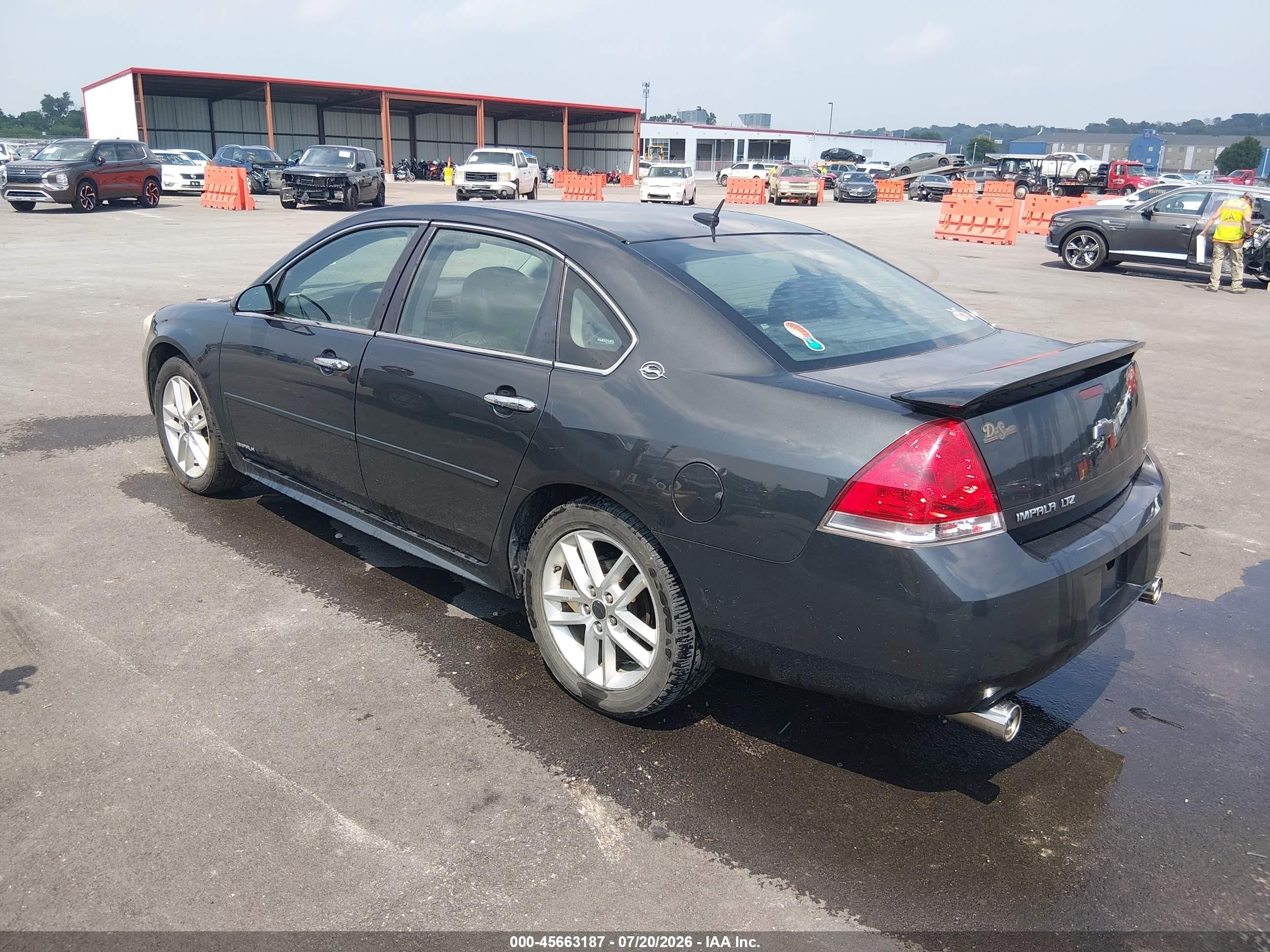 2014 Chevrolet Impala Limited Ltz Gray vin: 2G1WC5E31E1104034