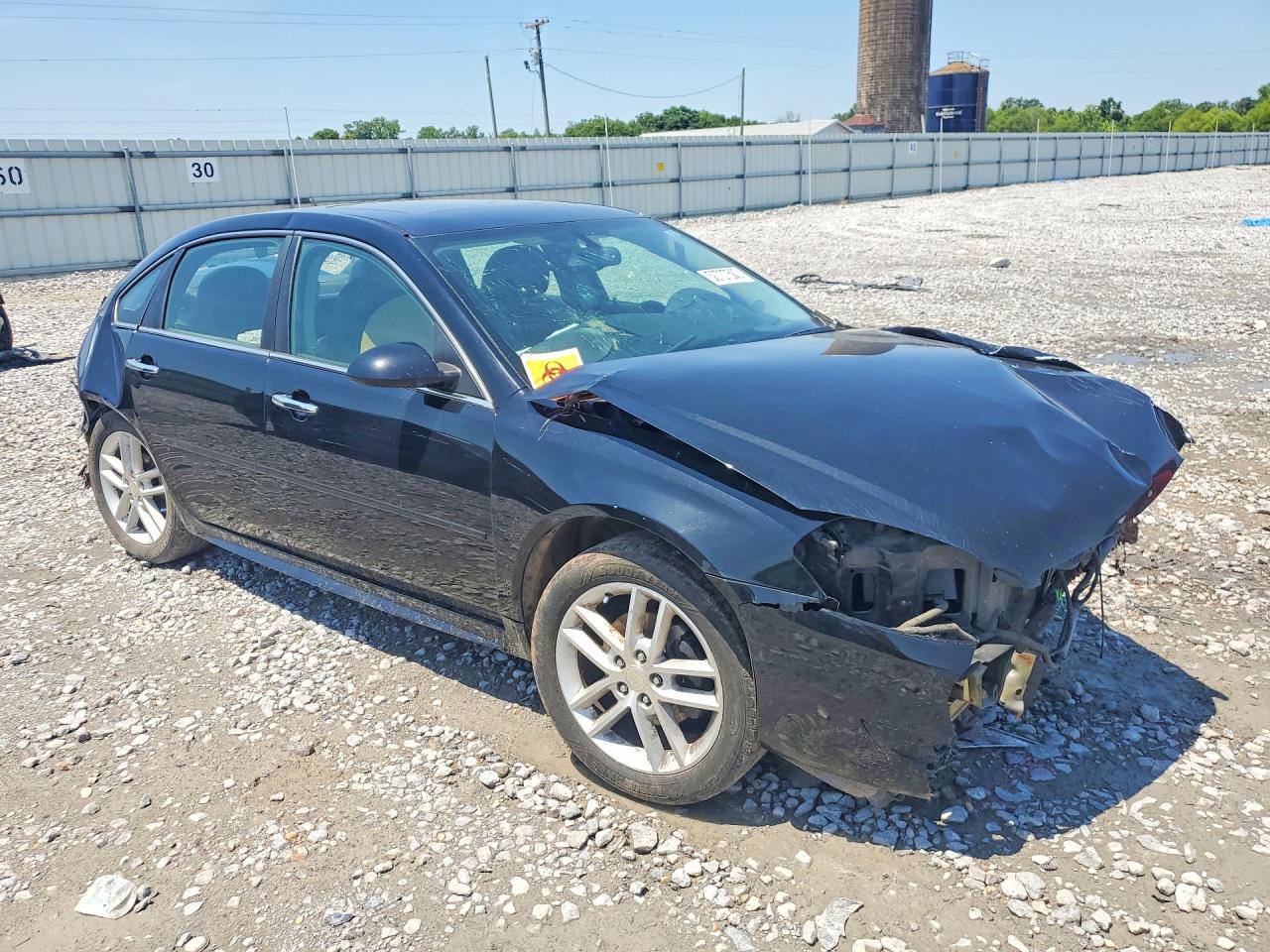 2014 Chevrolet Impala Limited Ltz Black vin: 2G1WC5E31E1112439