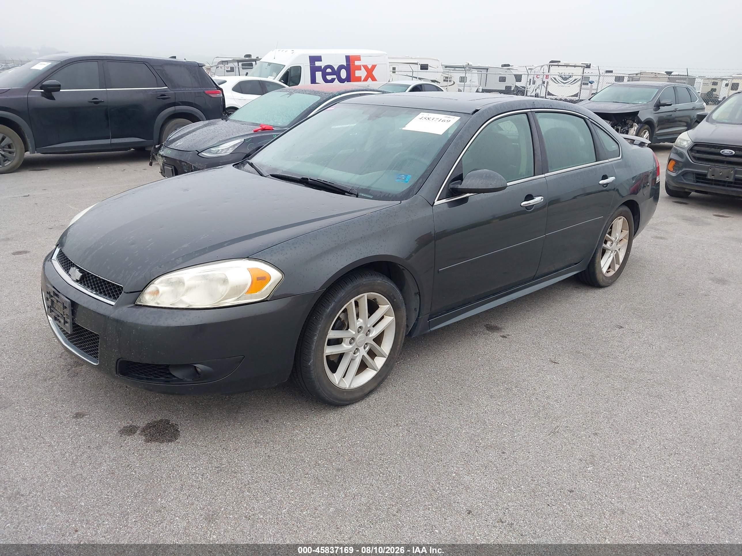 2014 Chevrolet Impala Limited Ltz Gray vin: 2G1WC5E31E1145134