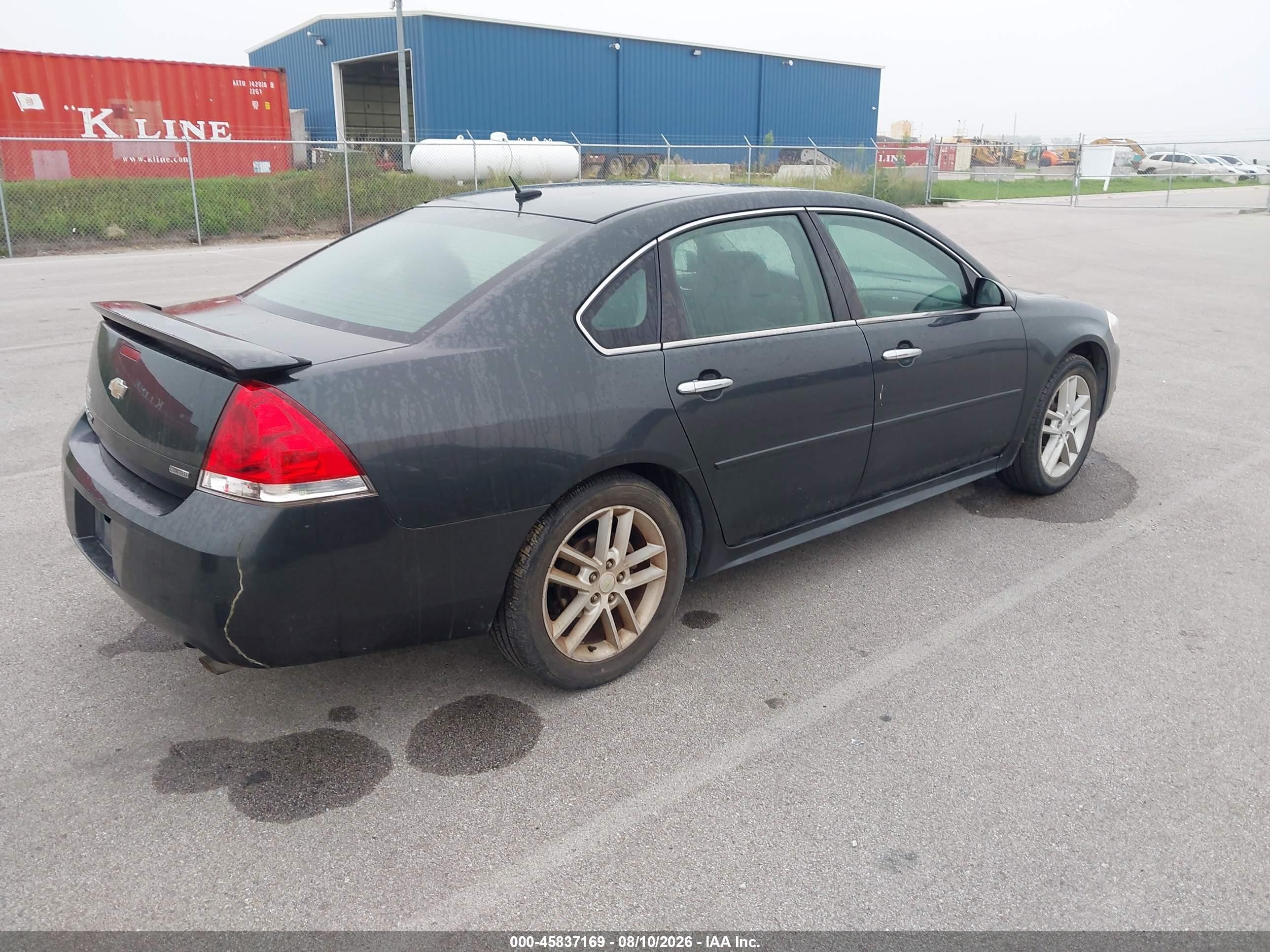 2014 Chevrolet Impala Limited Ltz Gray vin: 2G1WC5E31E1145134
