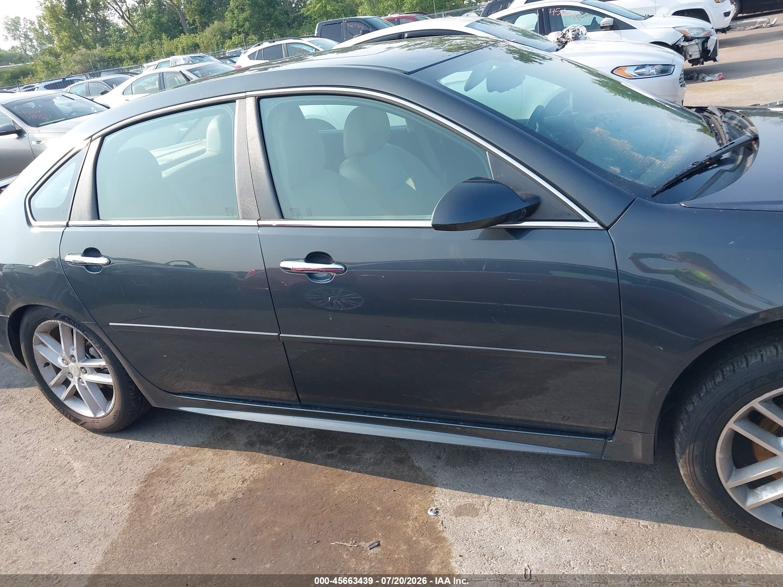 2014 Chevrolet Impala Limited Ltz Gray vin: 2G1WC5E31E1175167