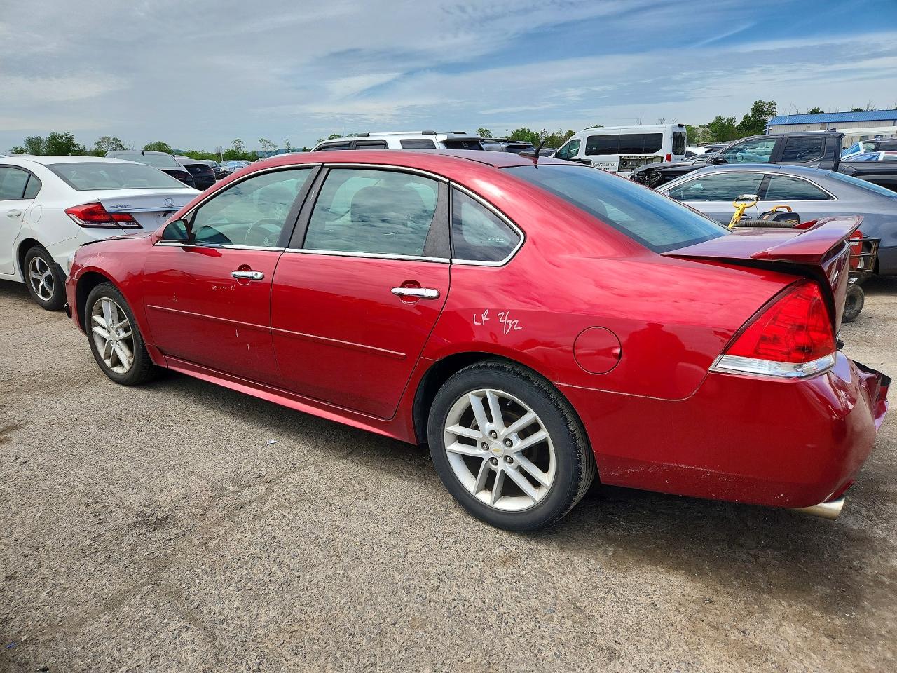 2014 Chevrolet Impala Limited Ltz Red vin: 2G1WC5E31E1182927