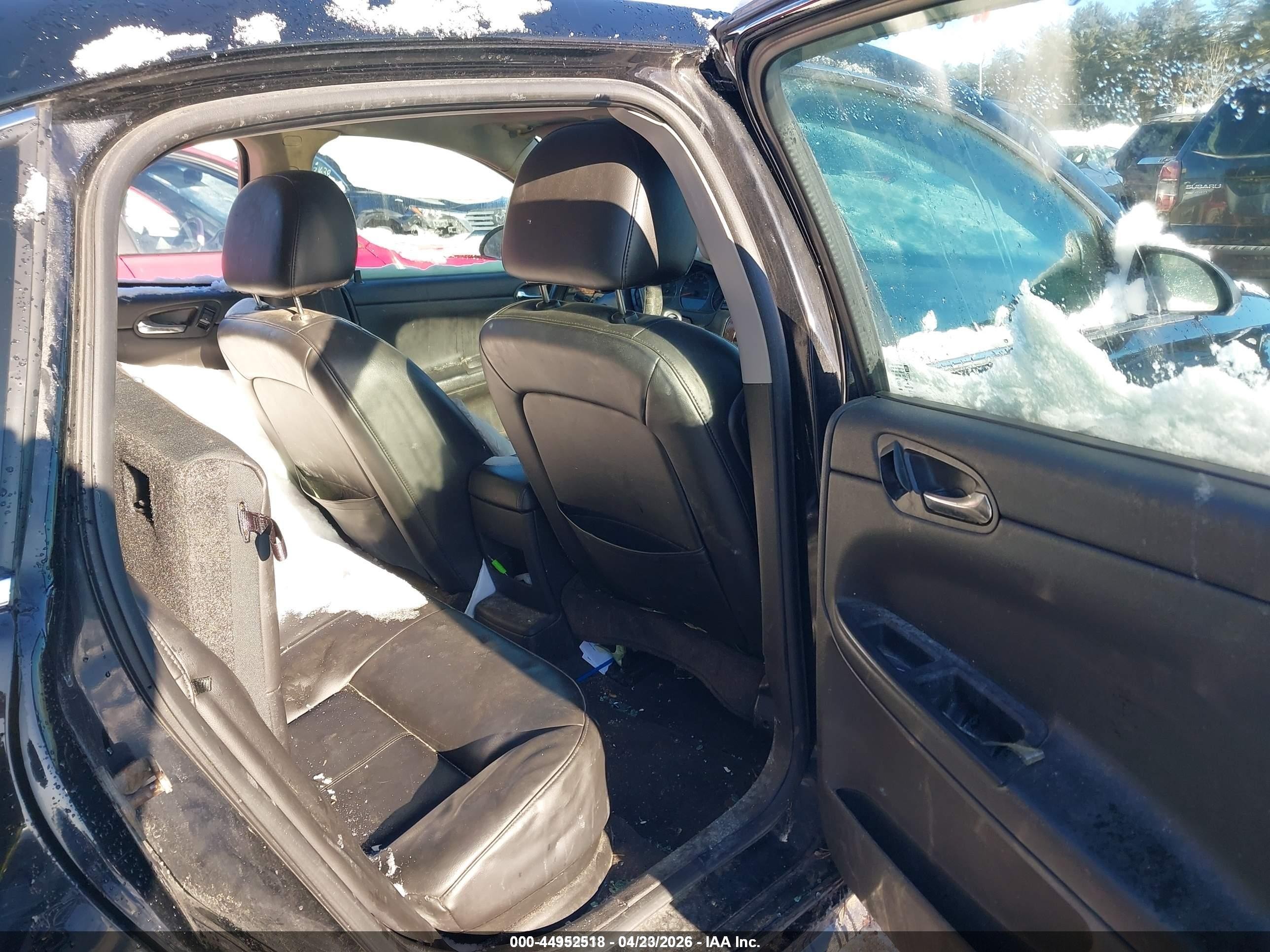 2015 Chevrolet Impala Limited Ltz Black vin: 2G1WC5E31F1148911