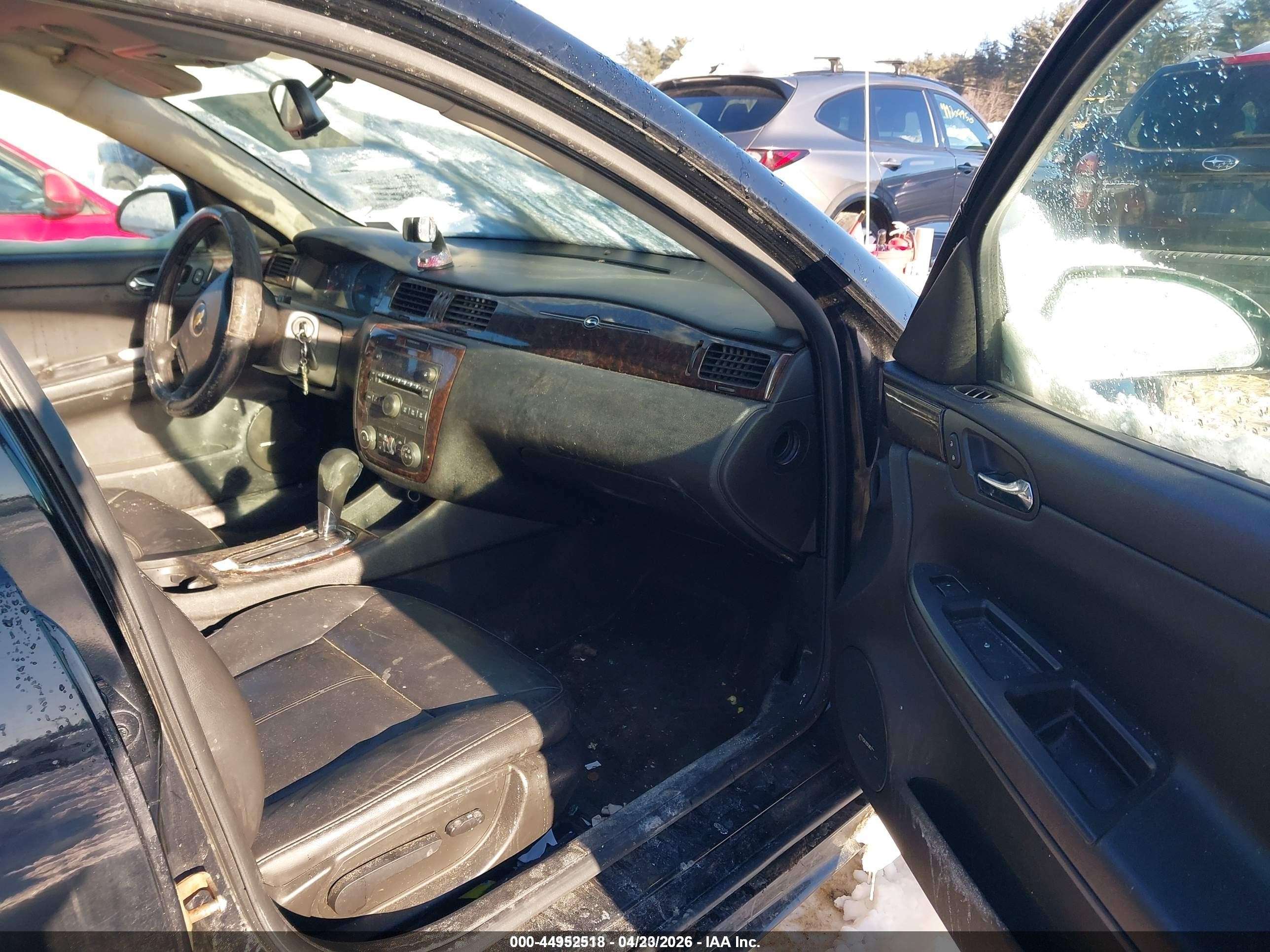 2015 Chevrolet Impala Limited Ltz Black vin: 2G1WC5E31F1148911