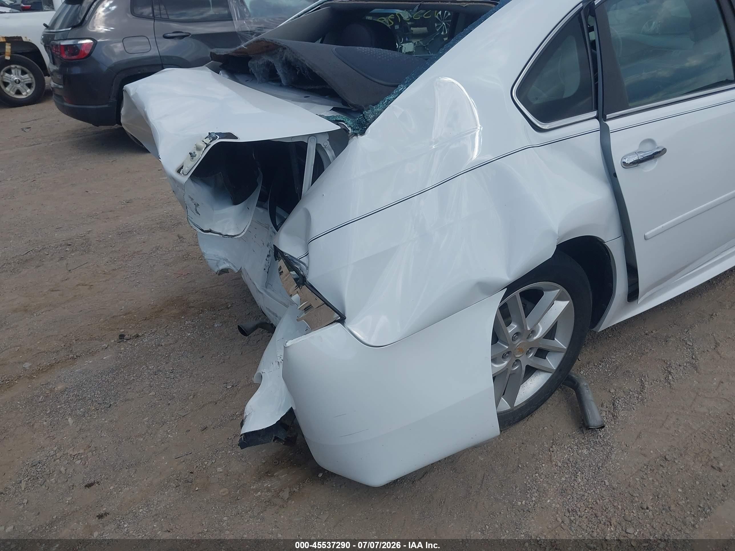 2012 Chevrolet Impala Ltz Белый vin: 2G1WC5E32C1119672