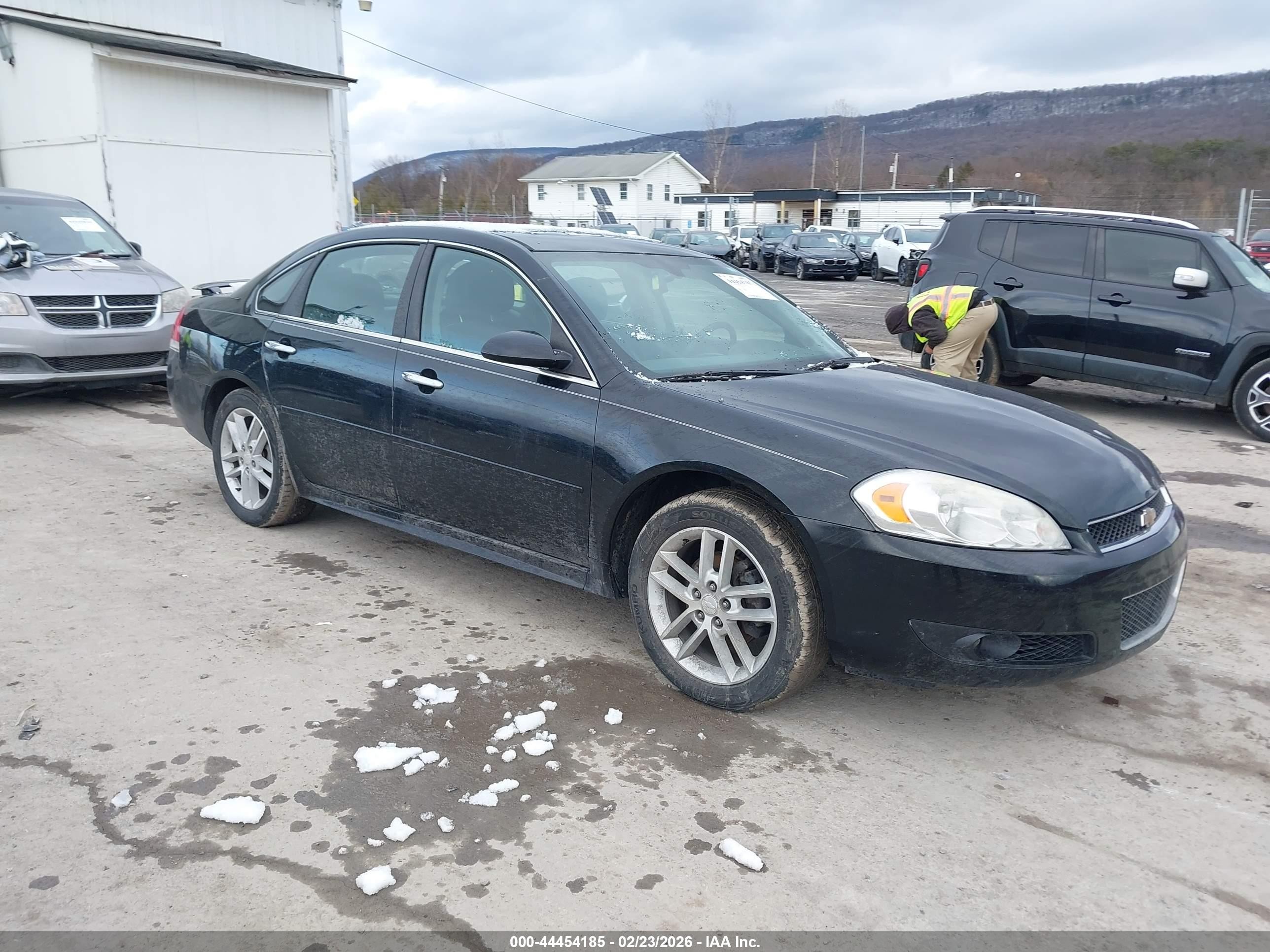 2012 Chevrolet Impala Ltz Black vin: 2G1WC5E32C1142658