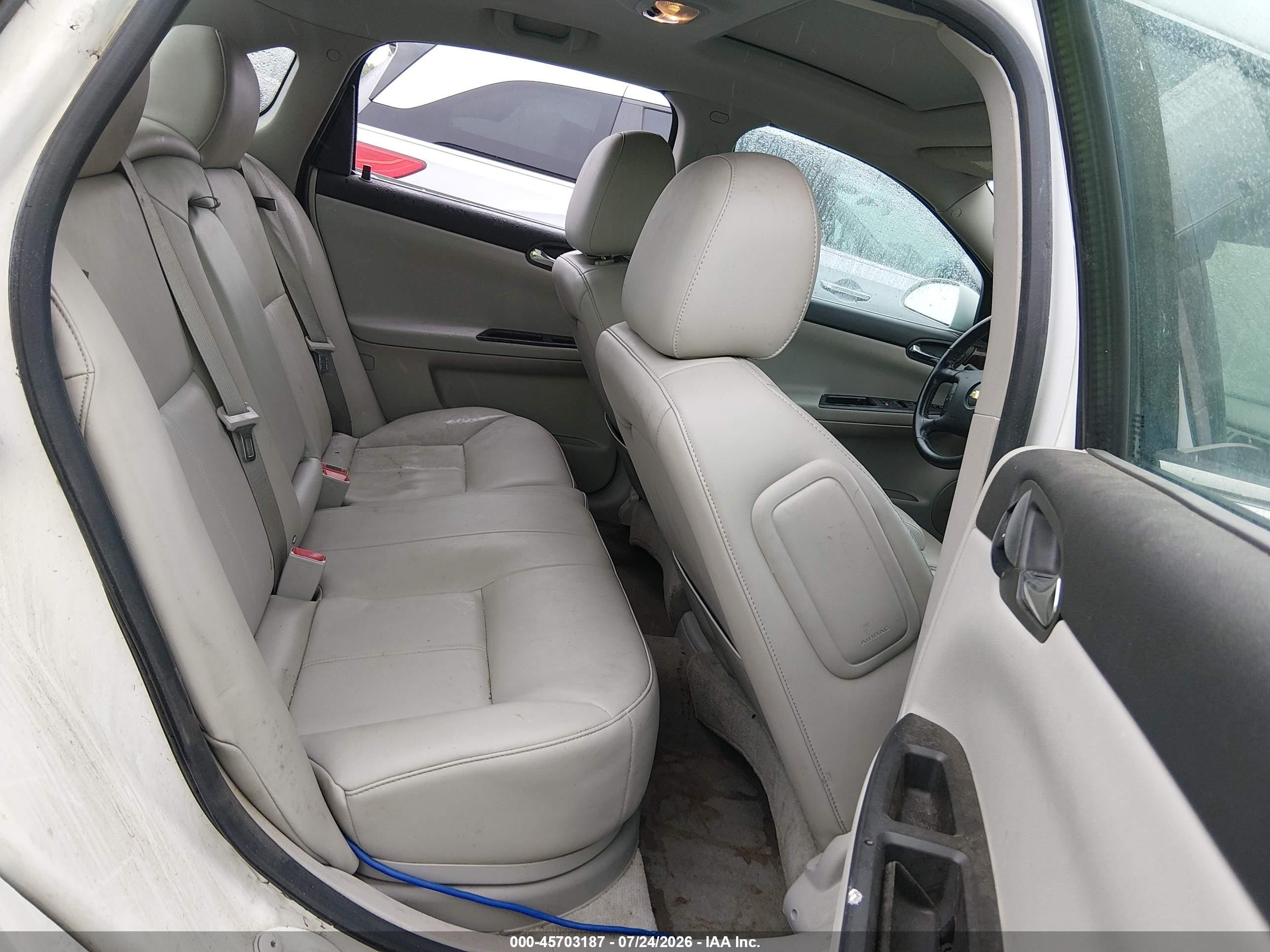 2012 Chevrolet Impala Ltz Белый vin: 2G1WC5E32C1224647