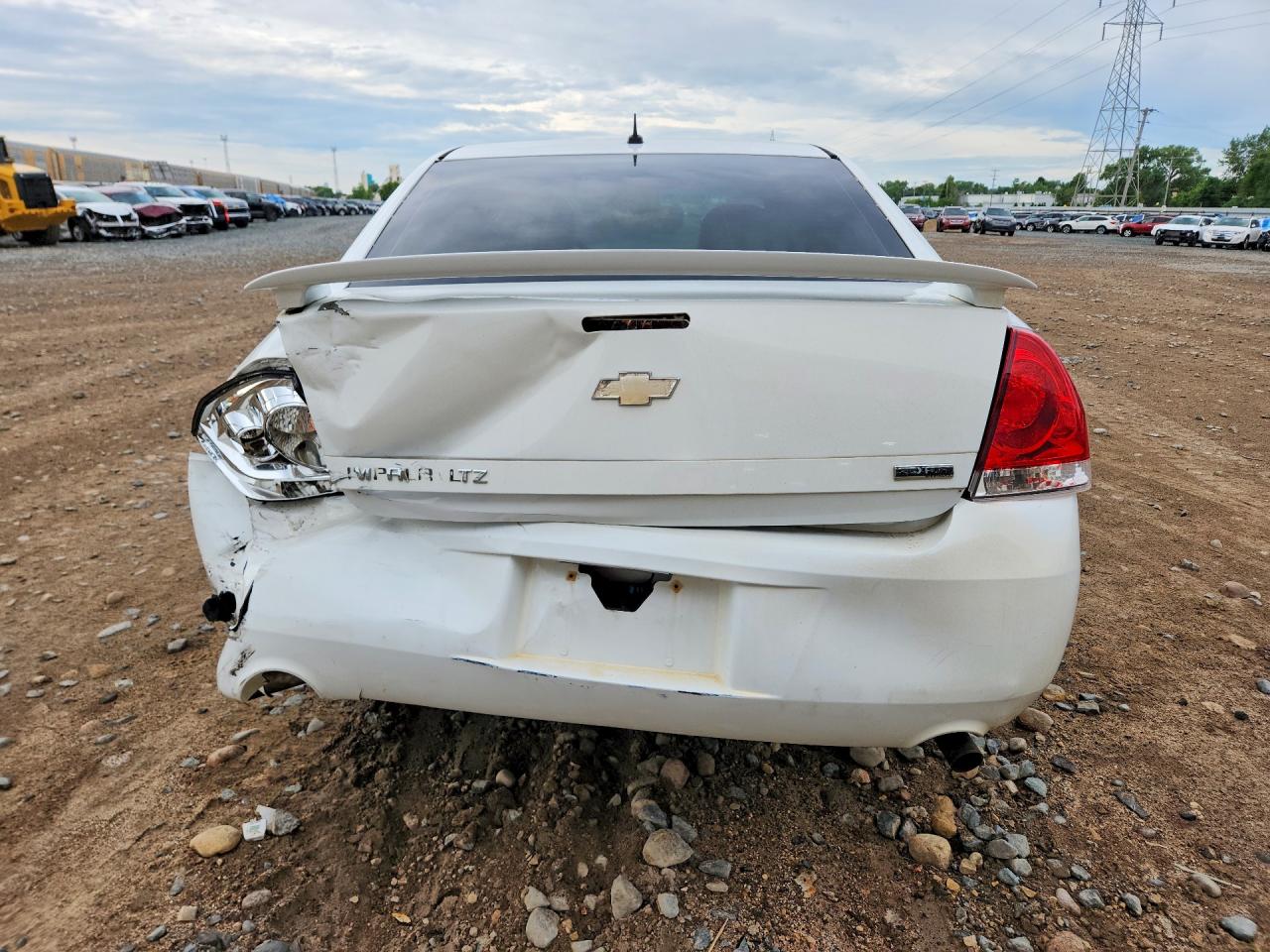 2012 Chevrolet Impala Ltz White vin: 2G1WC5E32C1320259