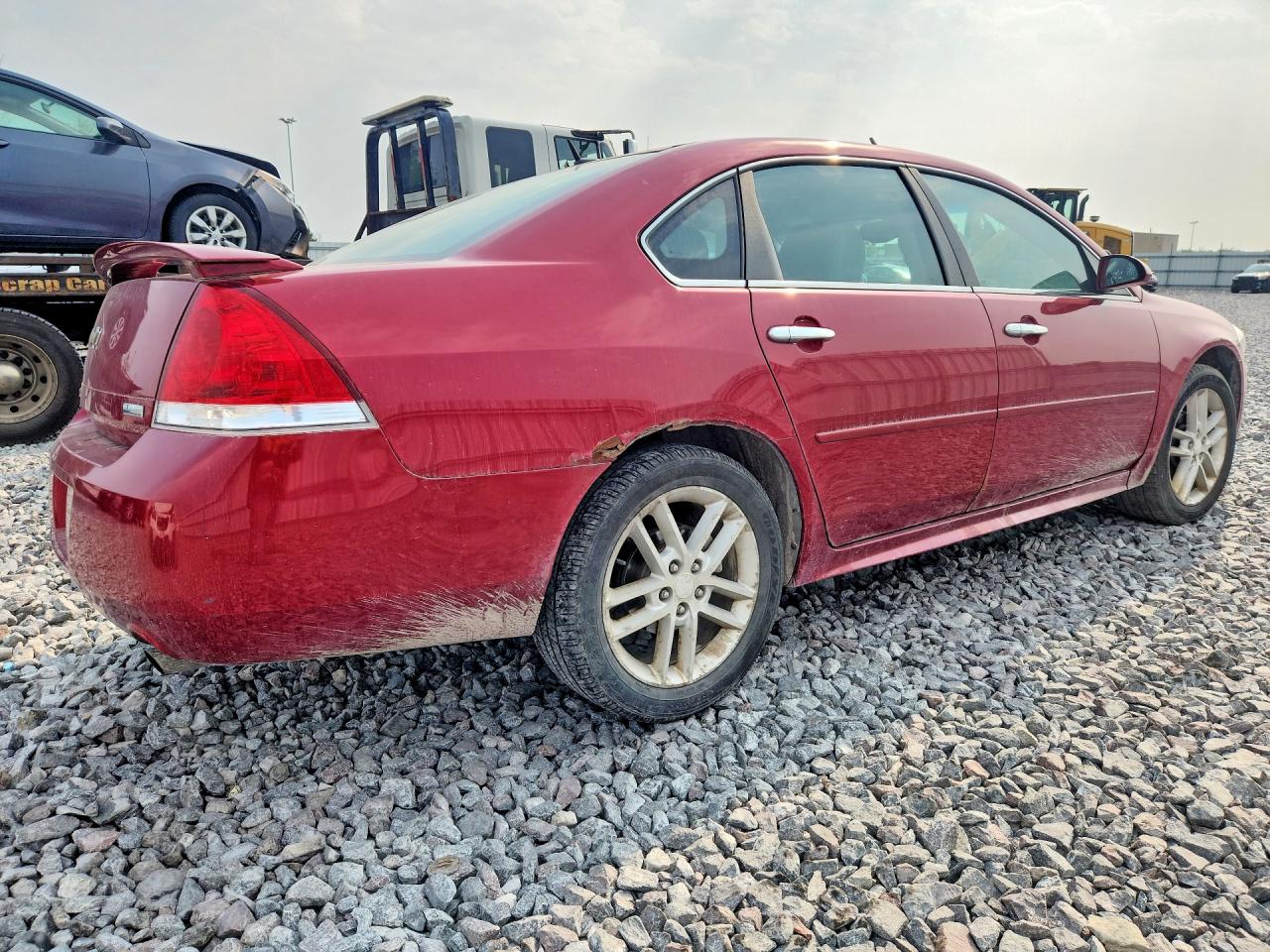 2012 Chevrolet Impala Ltz Red vin: 2G1WC5E32C1337045