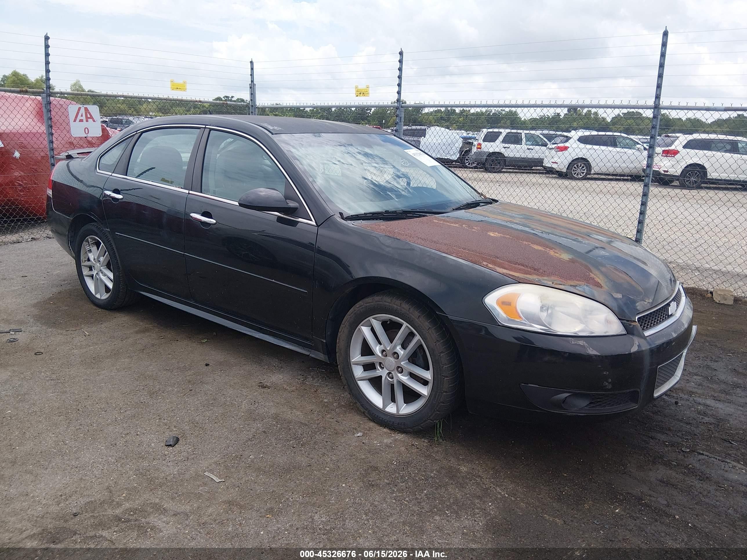 2013 Chevrolet Impala Ltz Dark Blue vin: 2G1WC5E32D1149143