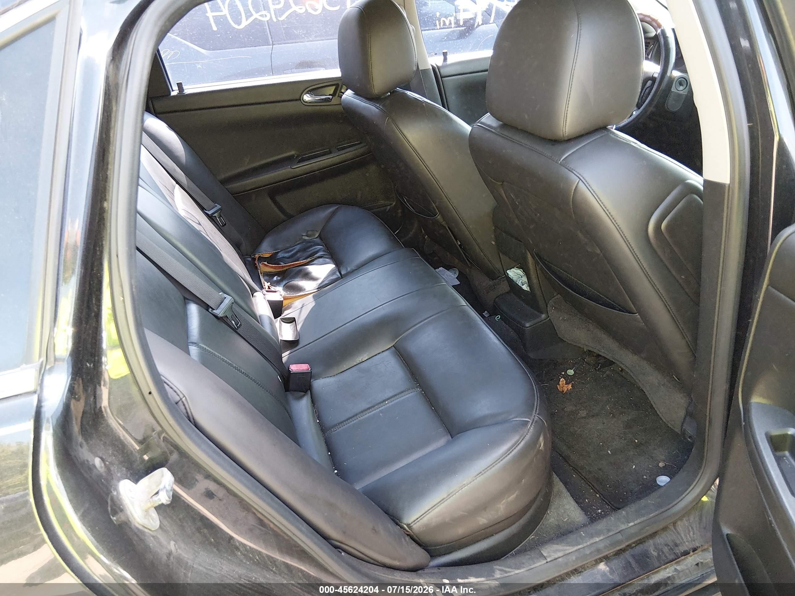 2012 Chevrolet Impala Ltz Black vin: 2G1WC5E33C1110107