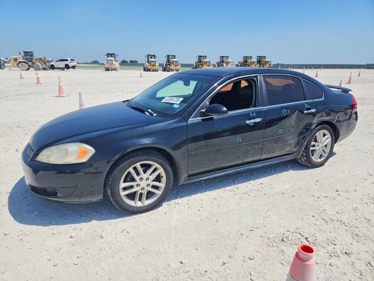 2012 Chevrolet Impala Ltz Black vin: 2G1WC5E33C1151613