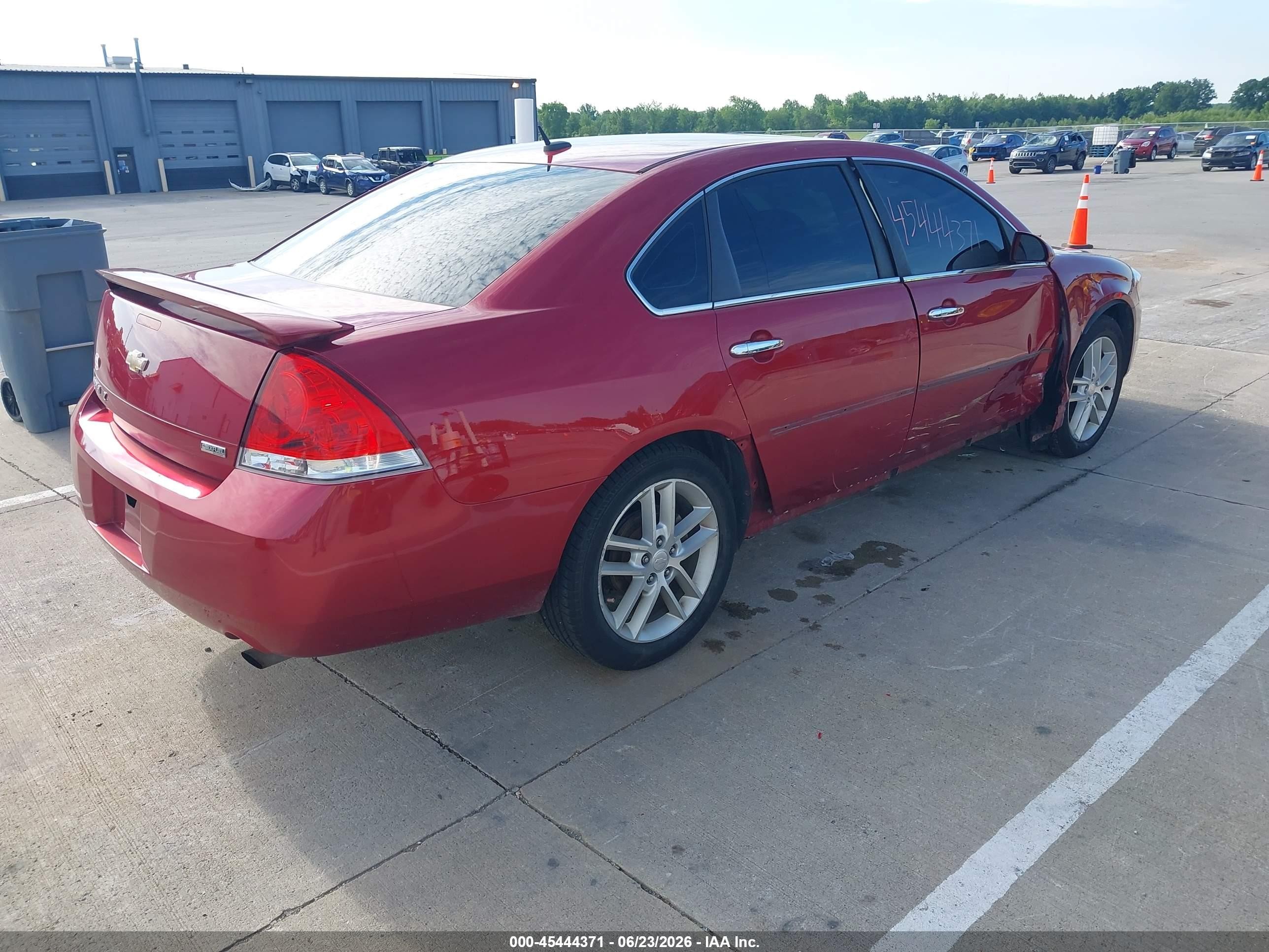 2012 Chevrolet Impala Ltz Red vin: 2G1WC5E33C1230716