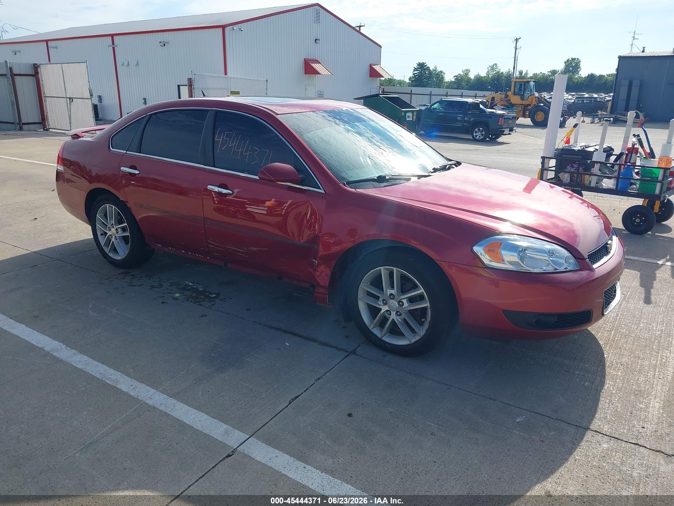 2012 Chevrolet Impala Ltz Red vin: 2G1WC5E33C1230716