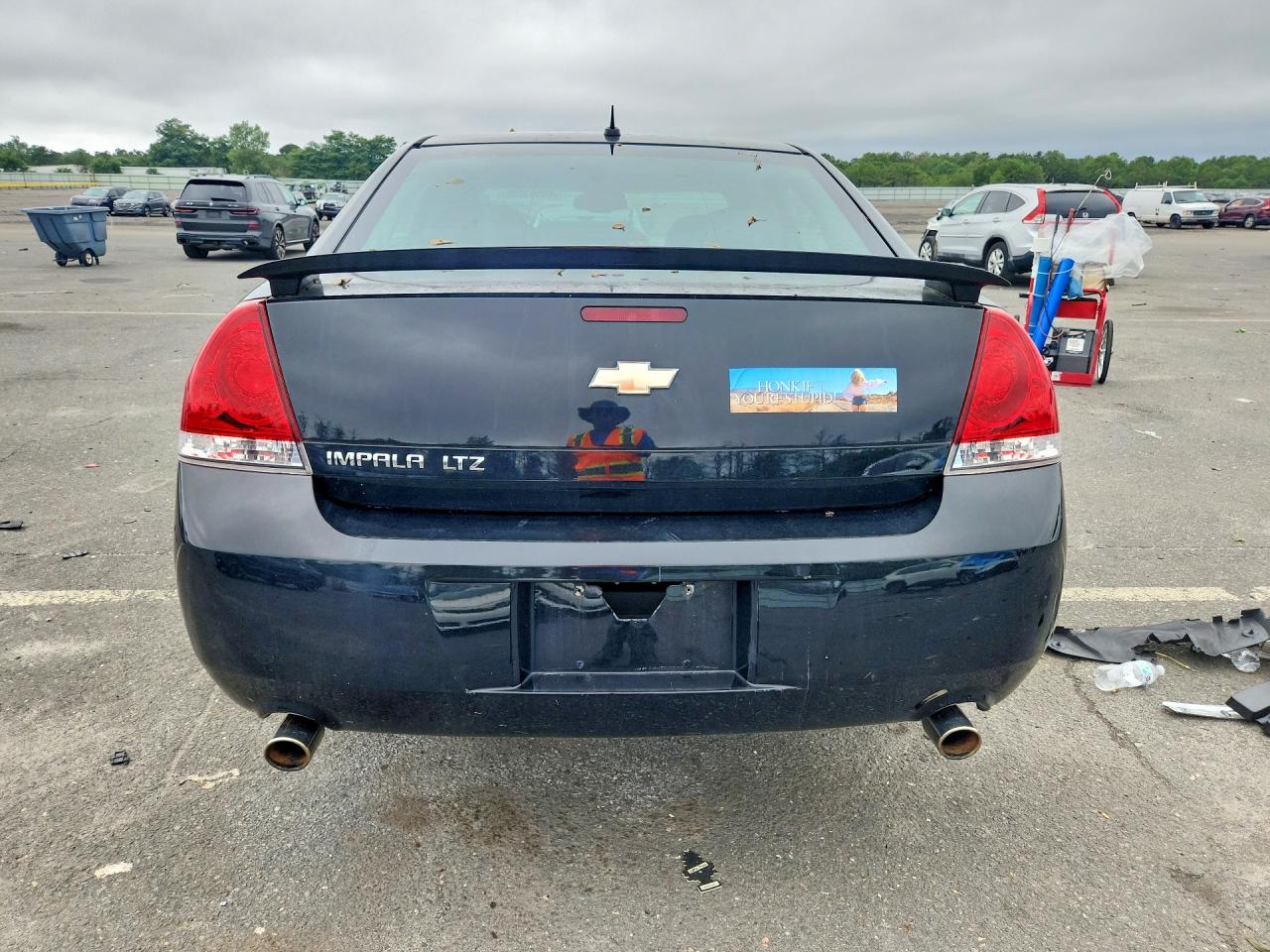2012 Chevrolet Impala Ltz Black vin: 2G1WC5E33C1234622