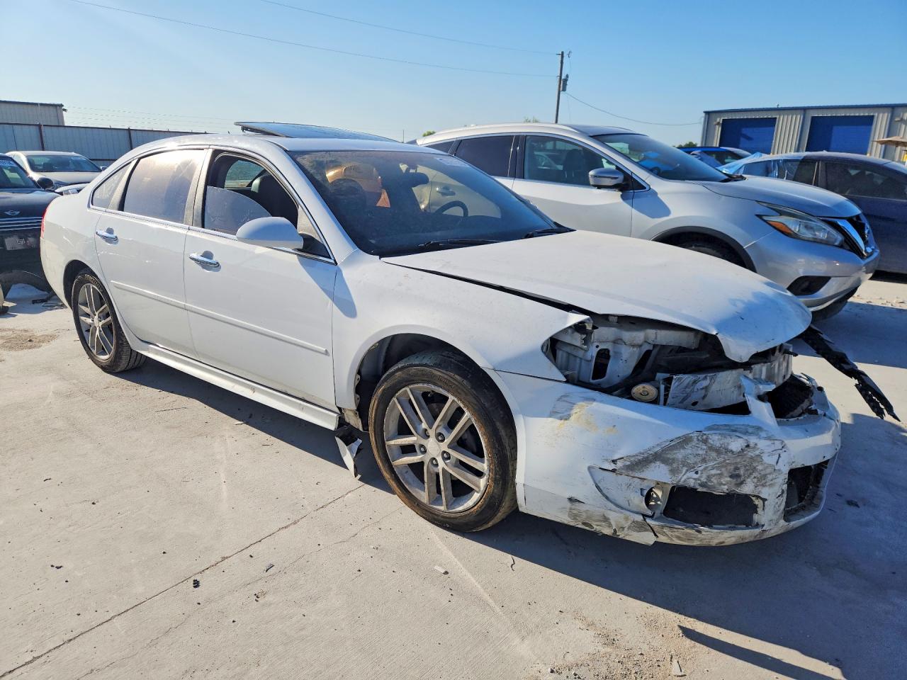 2012 Chevrolet Impala Ltz White vin: 2G1WC5E33C1249508
