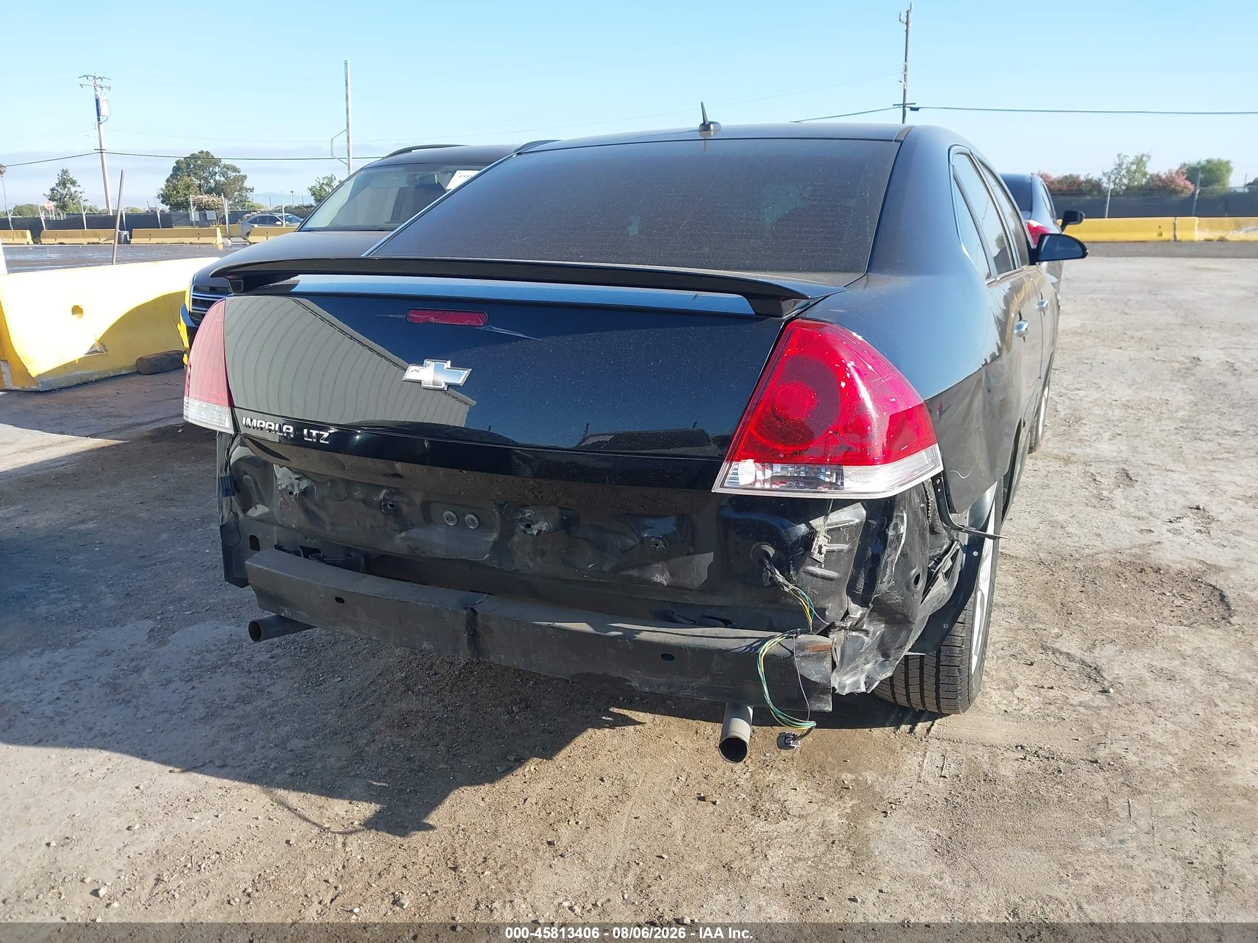 2012 Chevrolet Impala Ltz Black vin: 2G1WC5E33C1274618