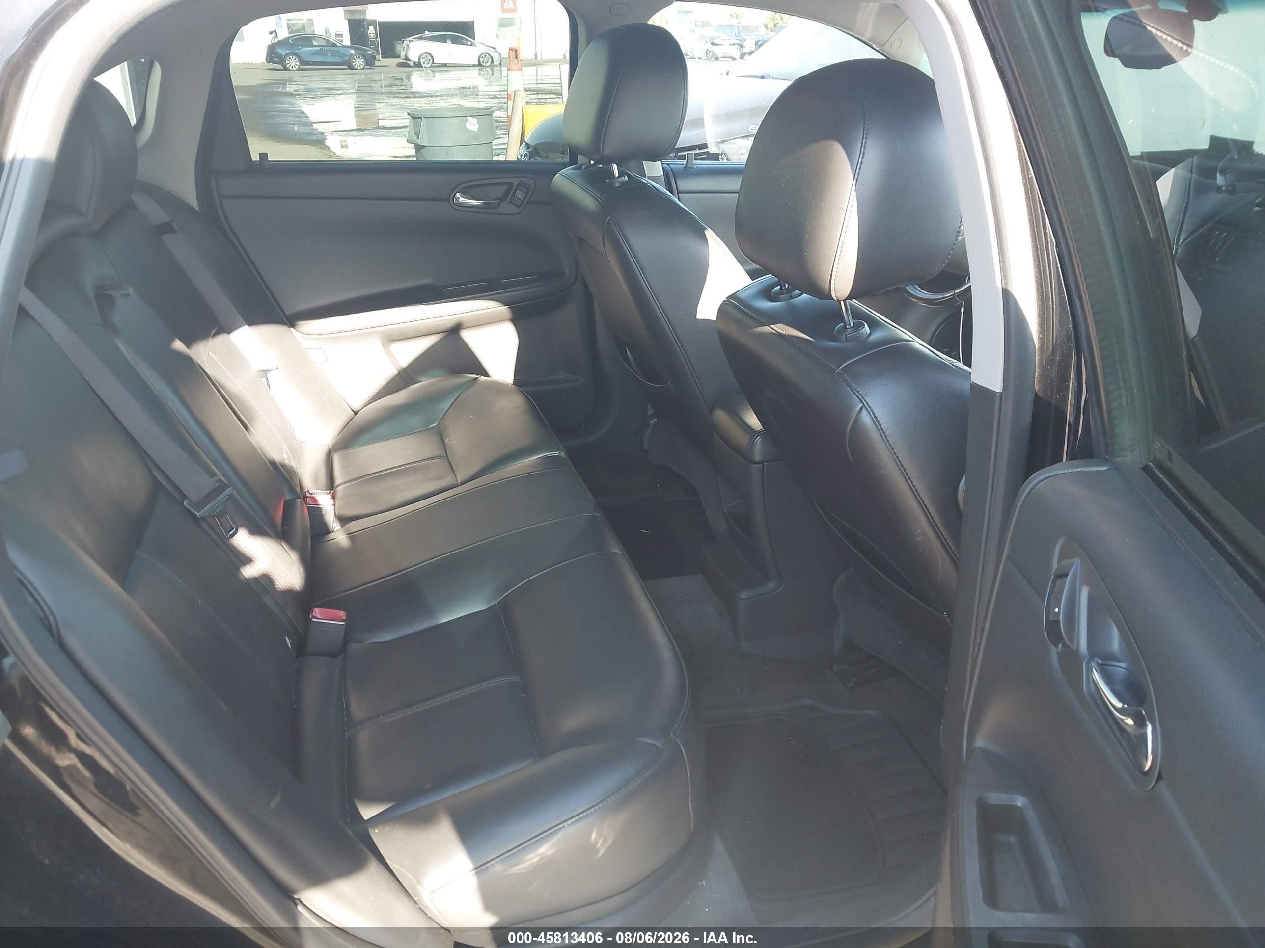 2012 Chevrolet Impala Ltz Black vin: 2G1WC5E33C1274618