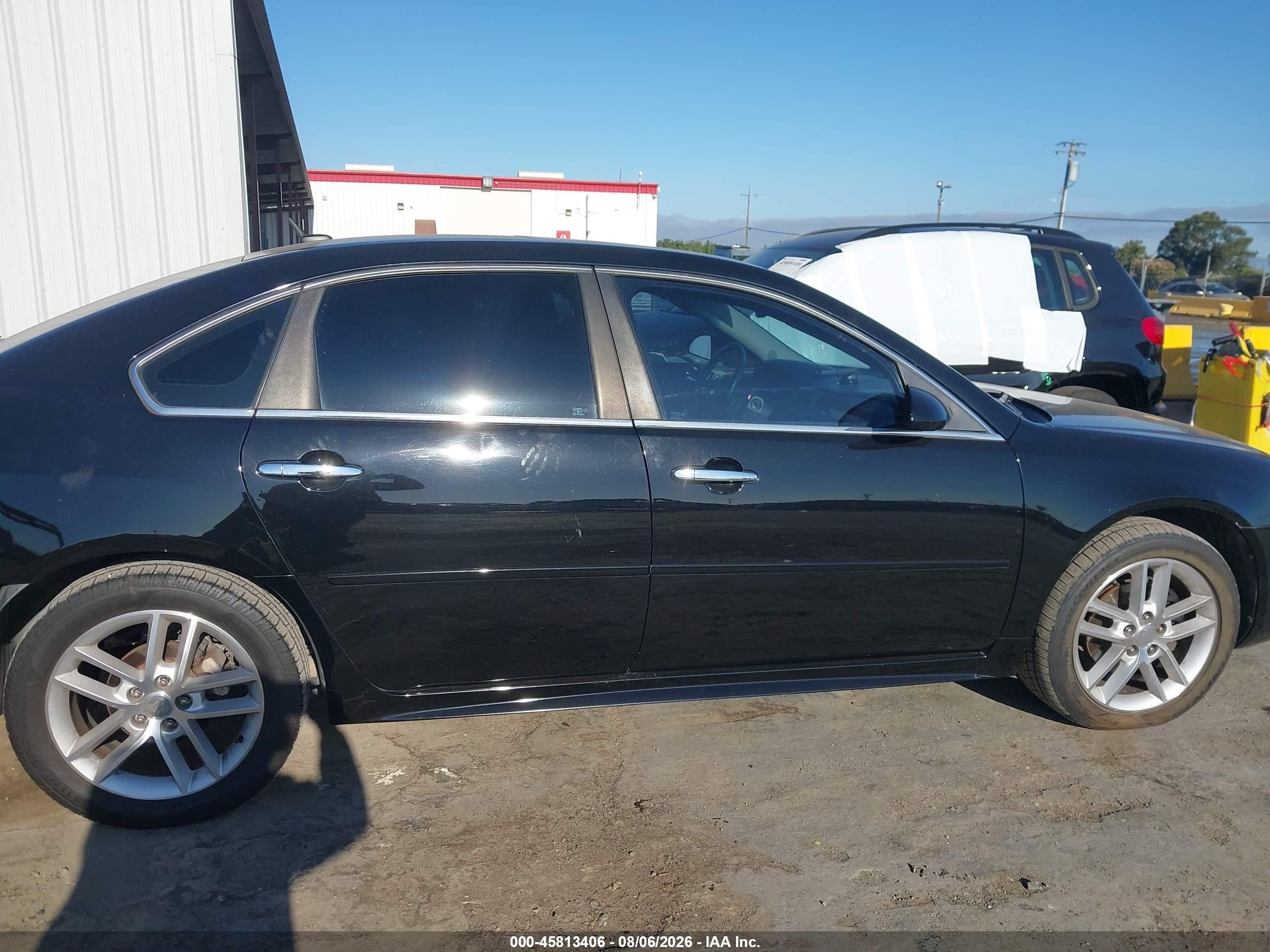 2012 Chevrolet Impala Ltz Black vin: 2G1WC5E33C1274618