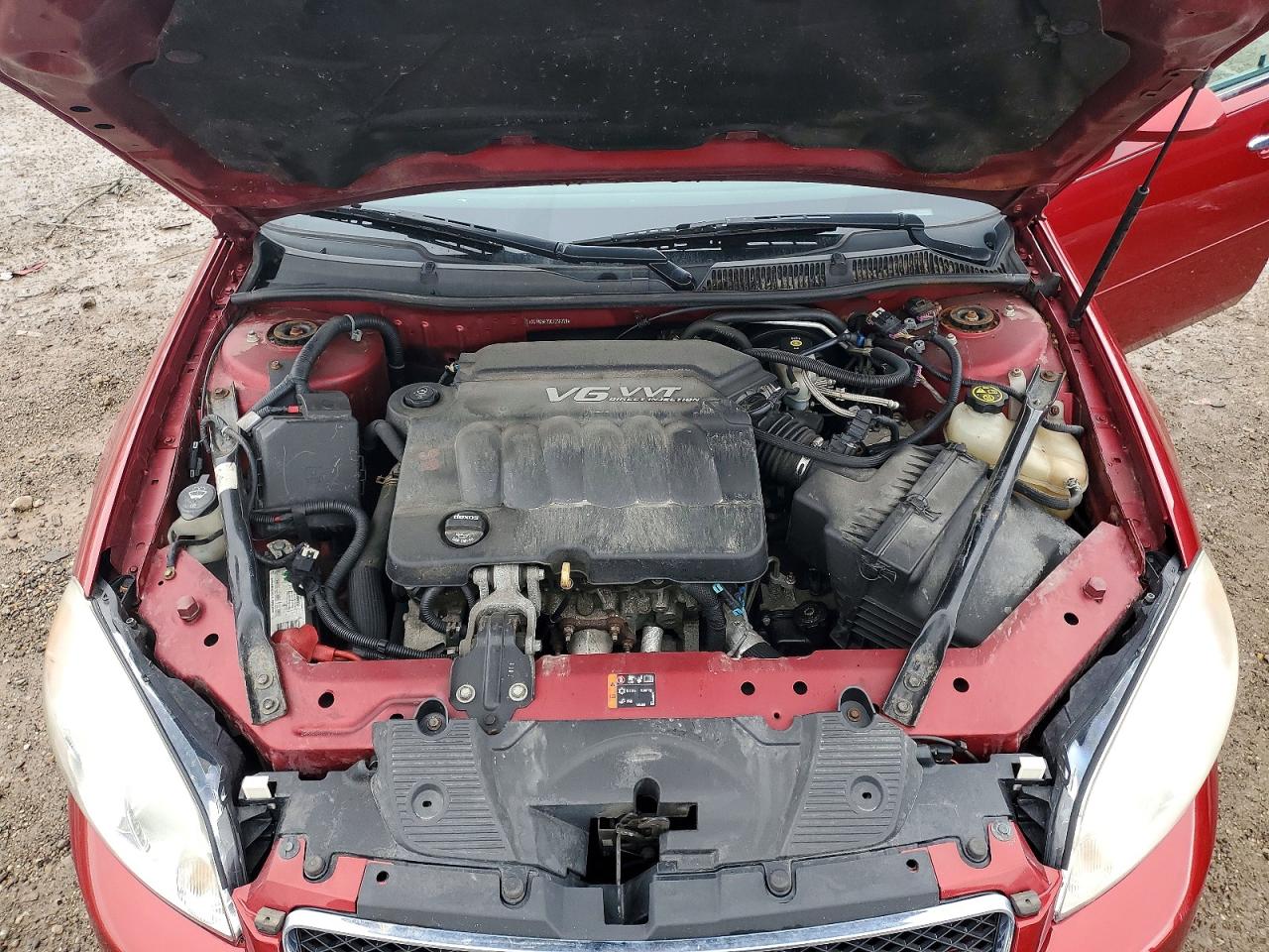 2012 Chevrolet Impala Ltz Red vin: 2G1WC5E33C1336227
