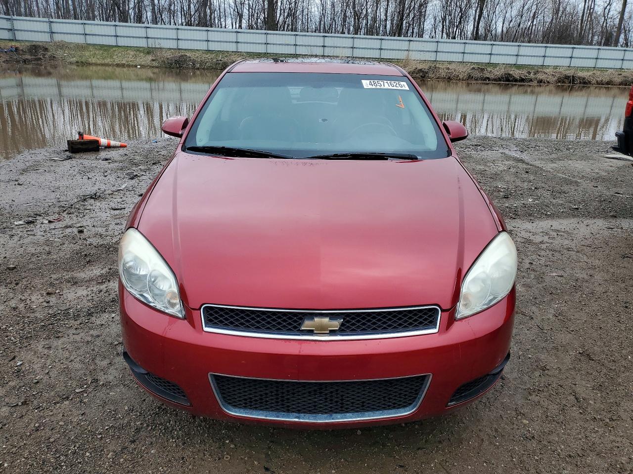 2012 Chevrolet Impala Ltz Red vin: 2G1WC5E33C1336227