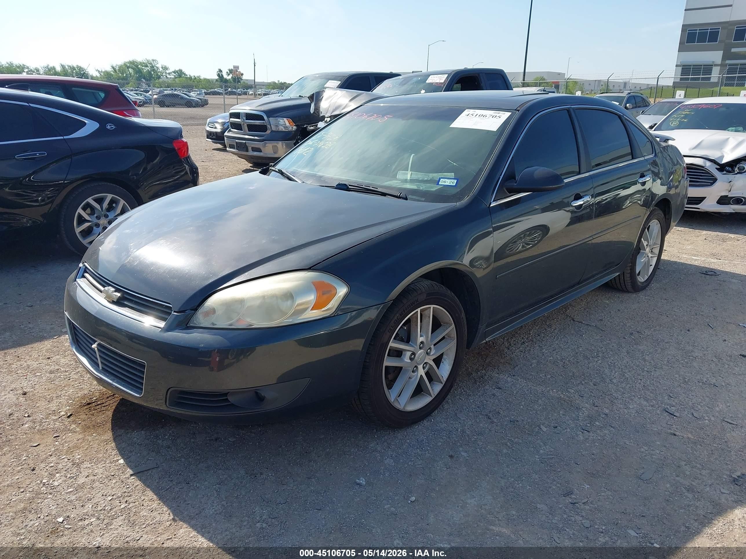 2013 Chevrolet Impala Ltz Серый vin: 2G1WC5E33D1202979